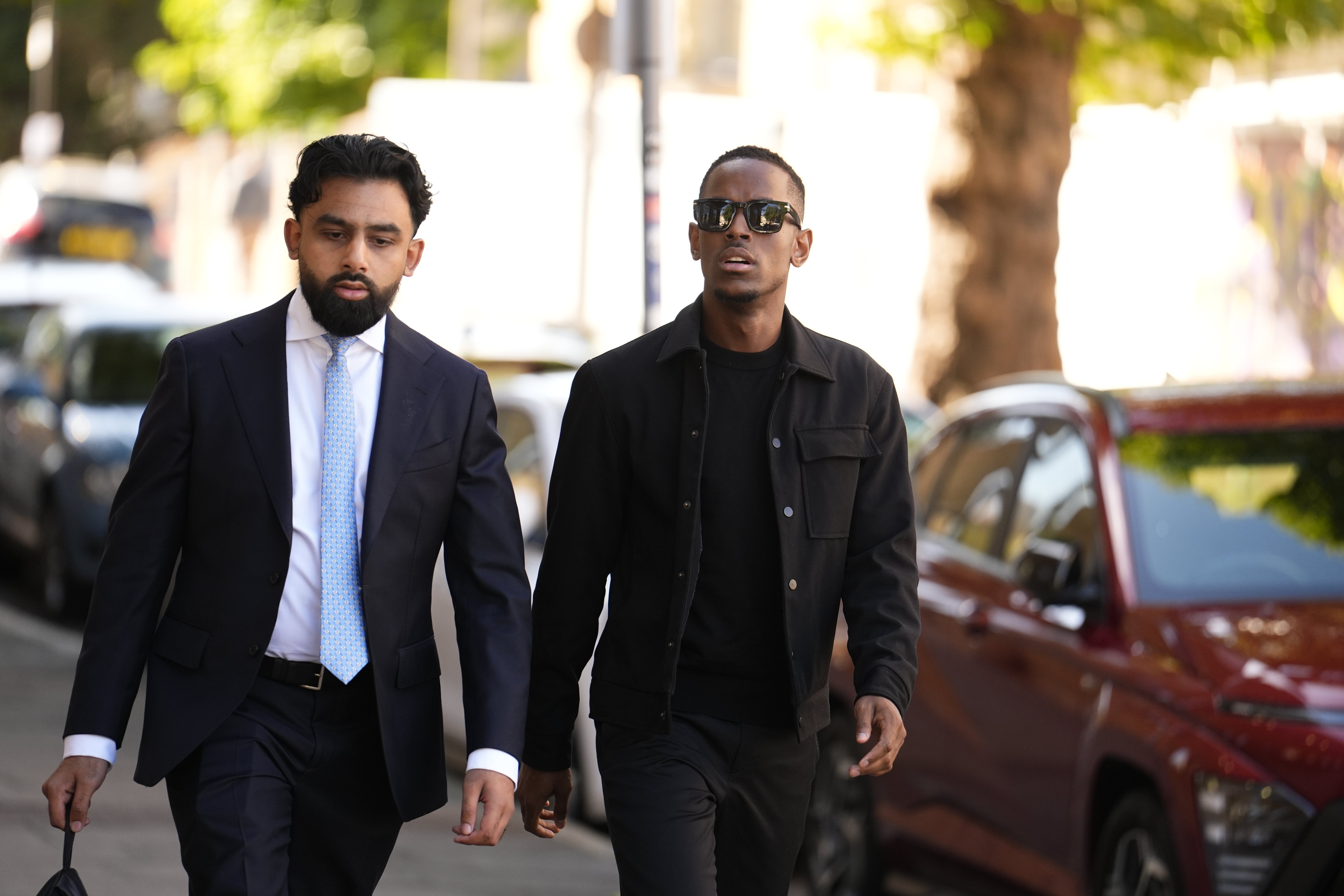 Ward, right, was awarded the Bafta rising star honour in 2020