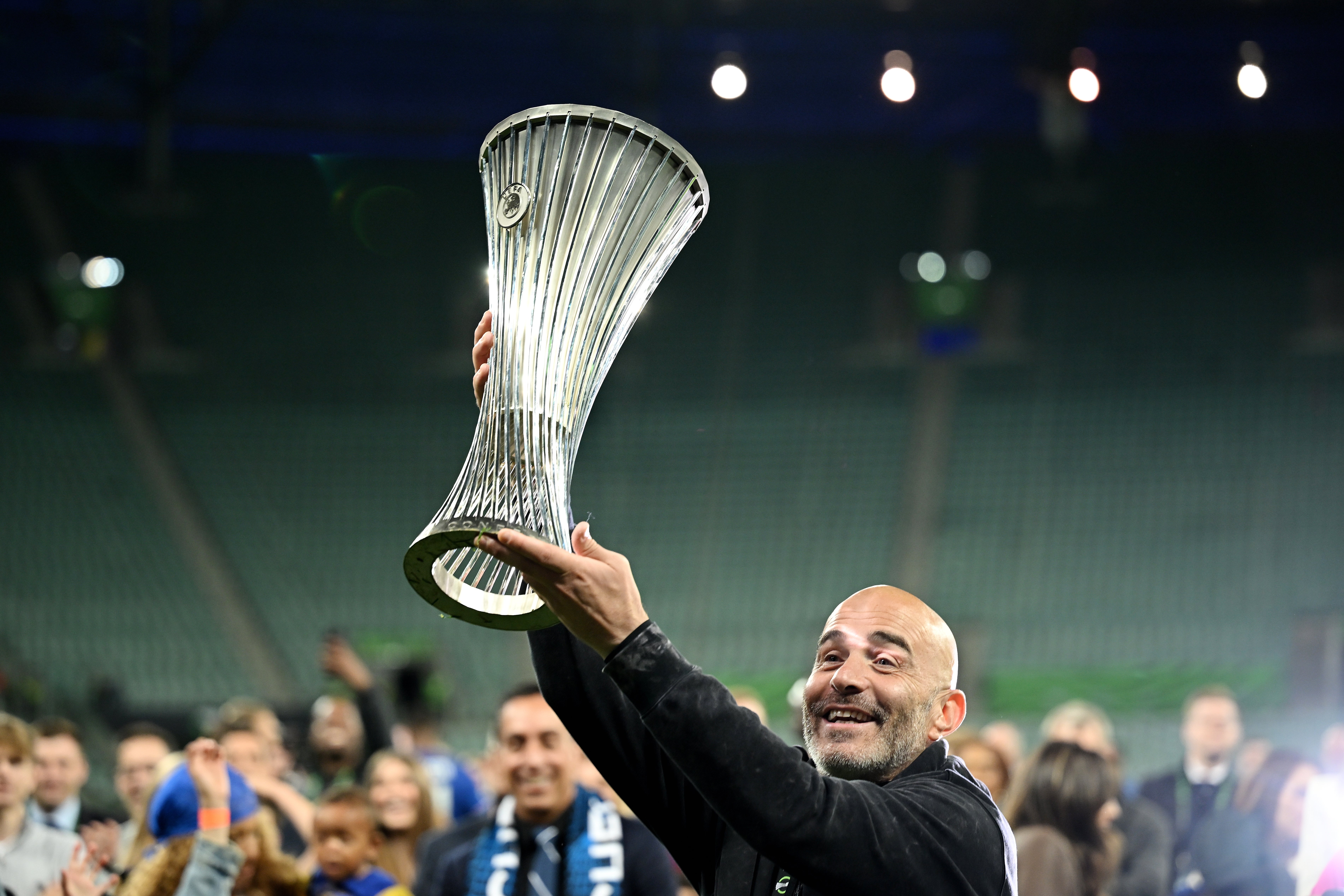 Enzo Maresca won the Conference League with Chelsea