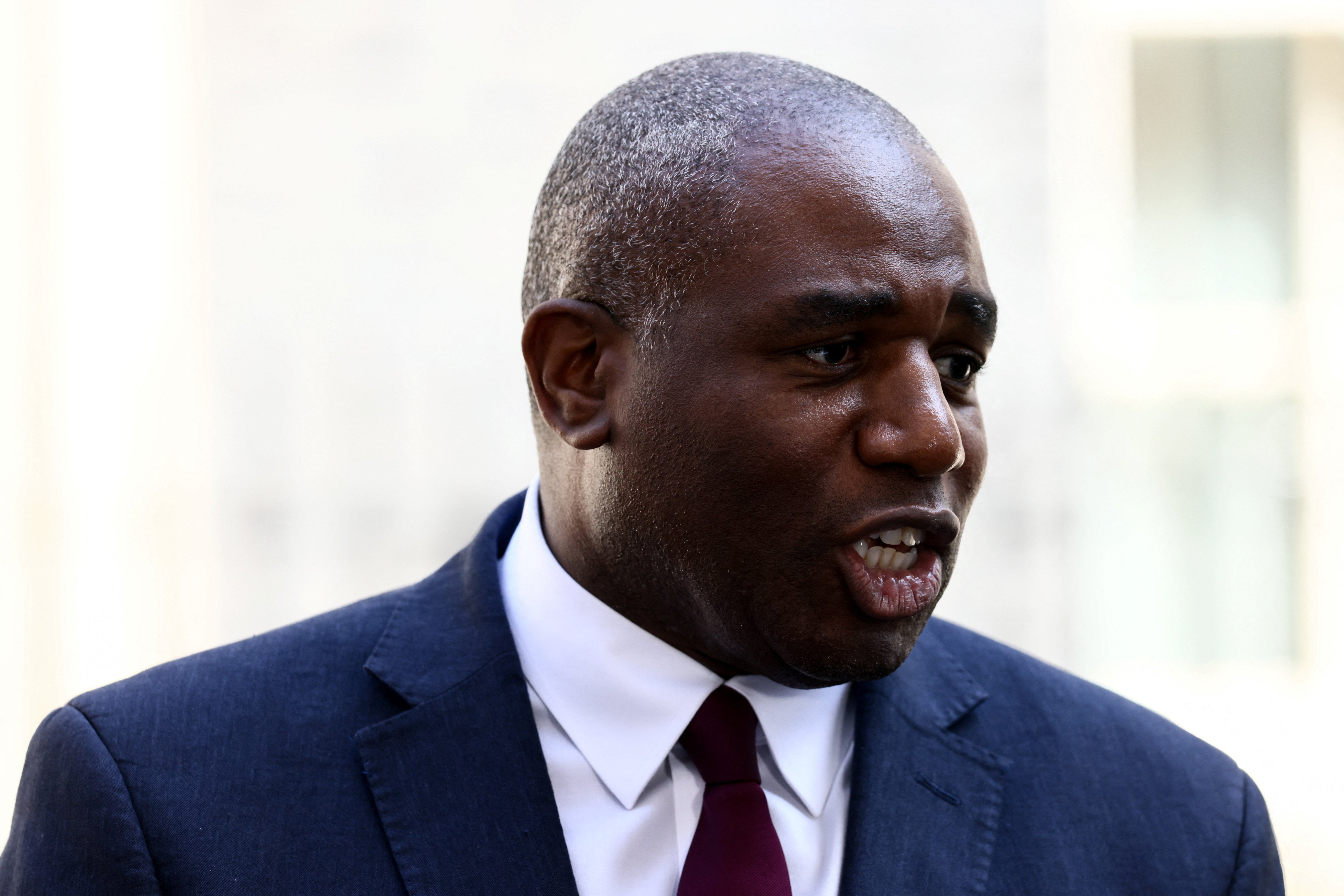 Britain's Deputy Prime Minister and Justice Secretary David Lammy