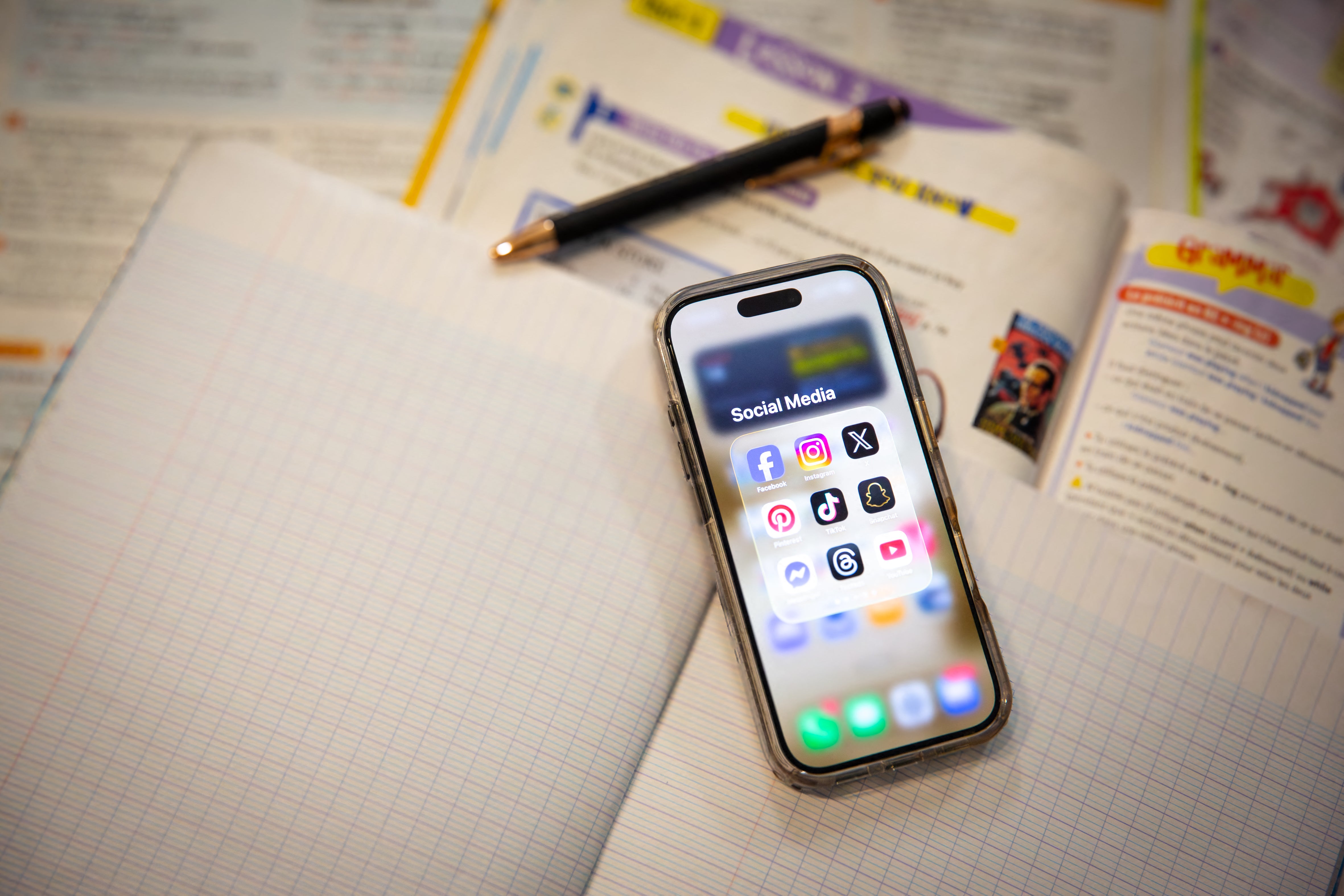 Researchers found 88 per cent of parents supported banning smartphones in schools