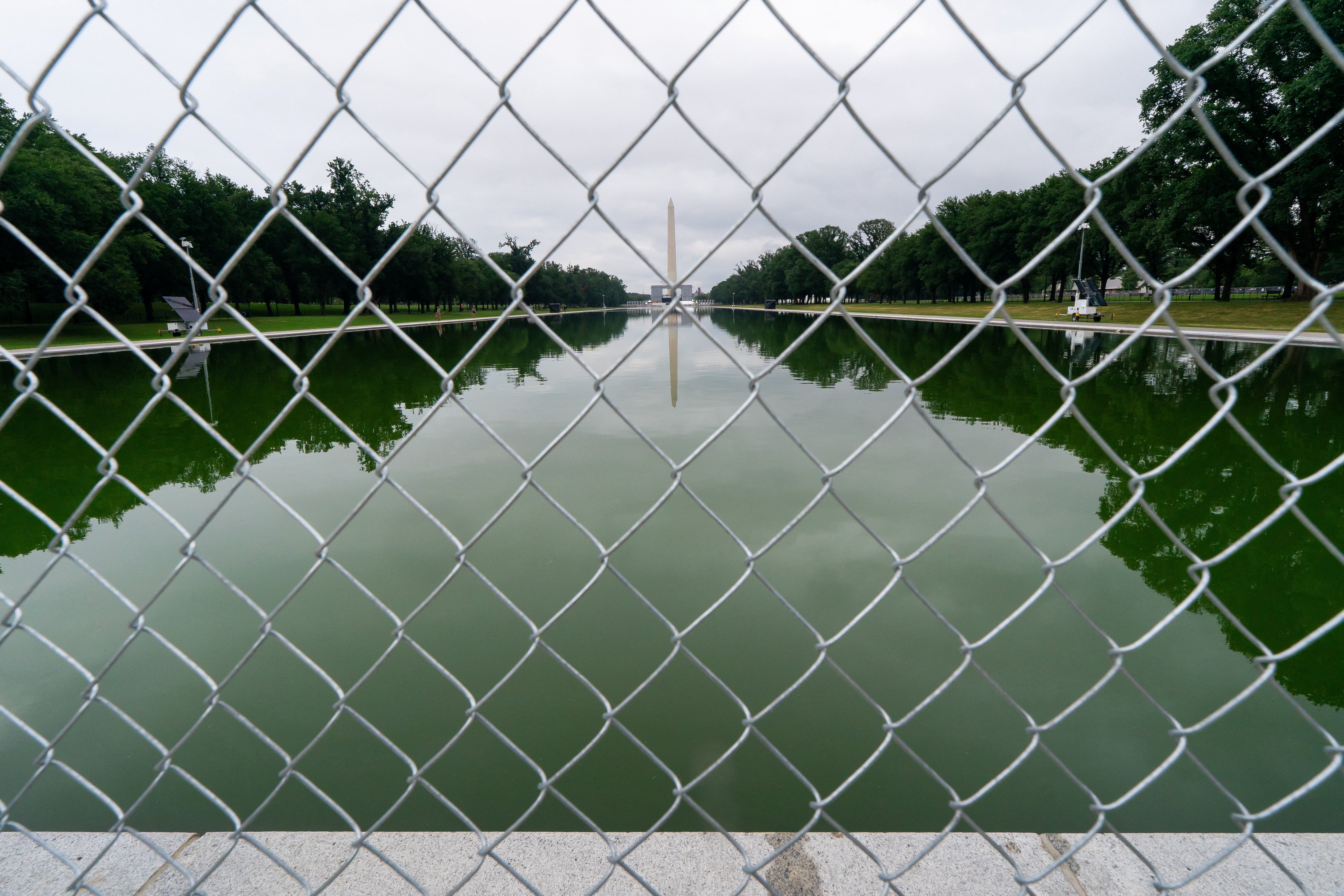 Six people were arrested last week after being accused of vandalism at the pool