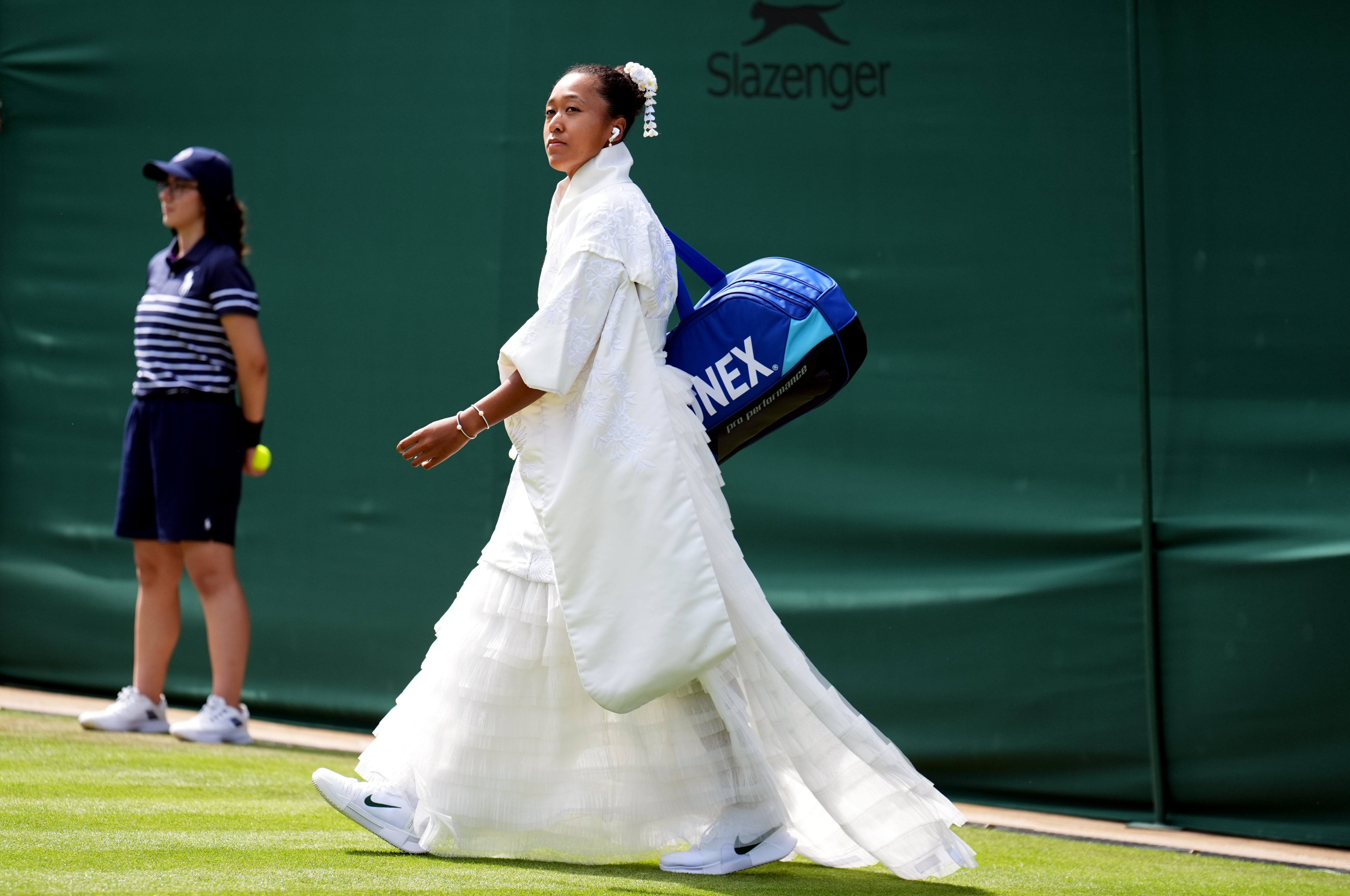 Osaka beat Jacquemot in straight sets to reach the second round