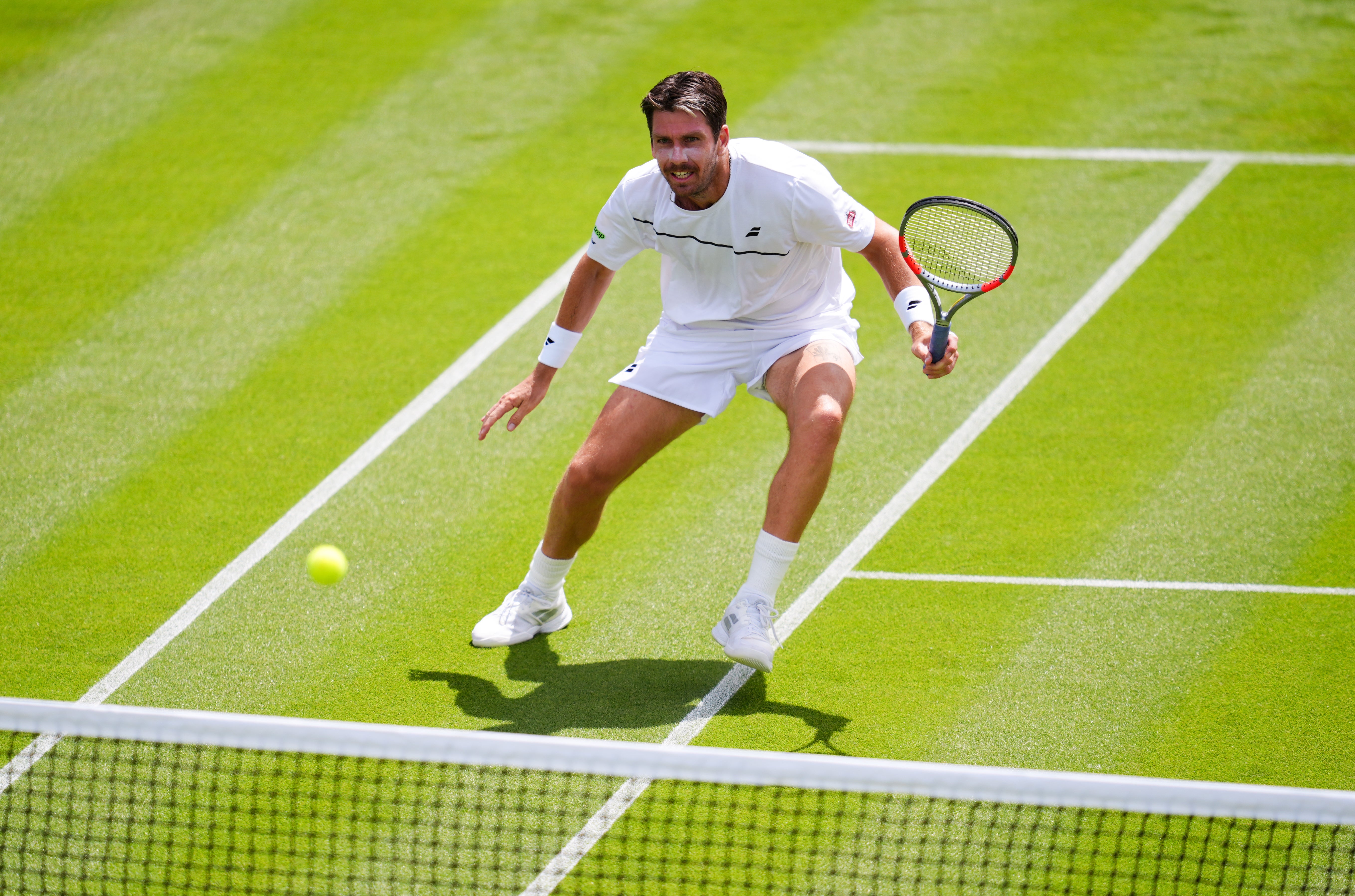 Cameron Norrie met his match in the first round (Adam Davy/PA)