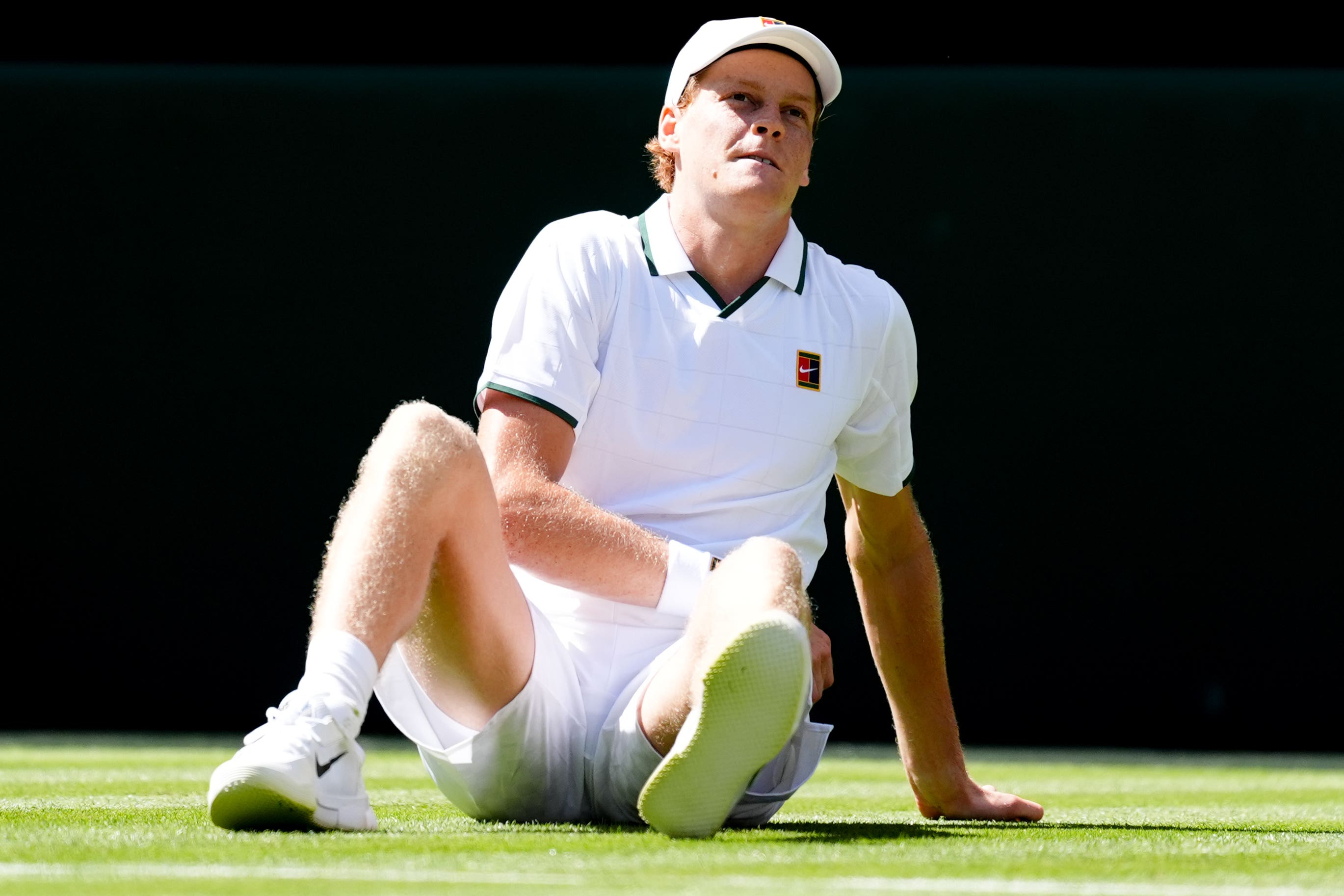 Jannik Sinner battled through a testing five-set Wimbledon opener
