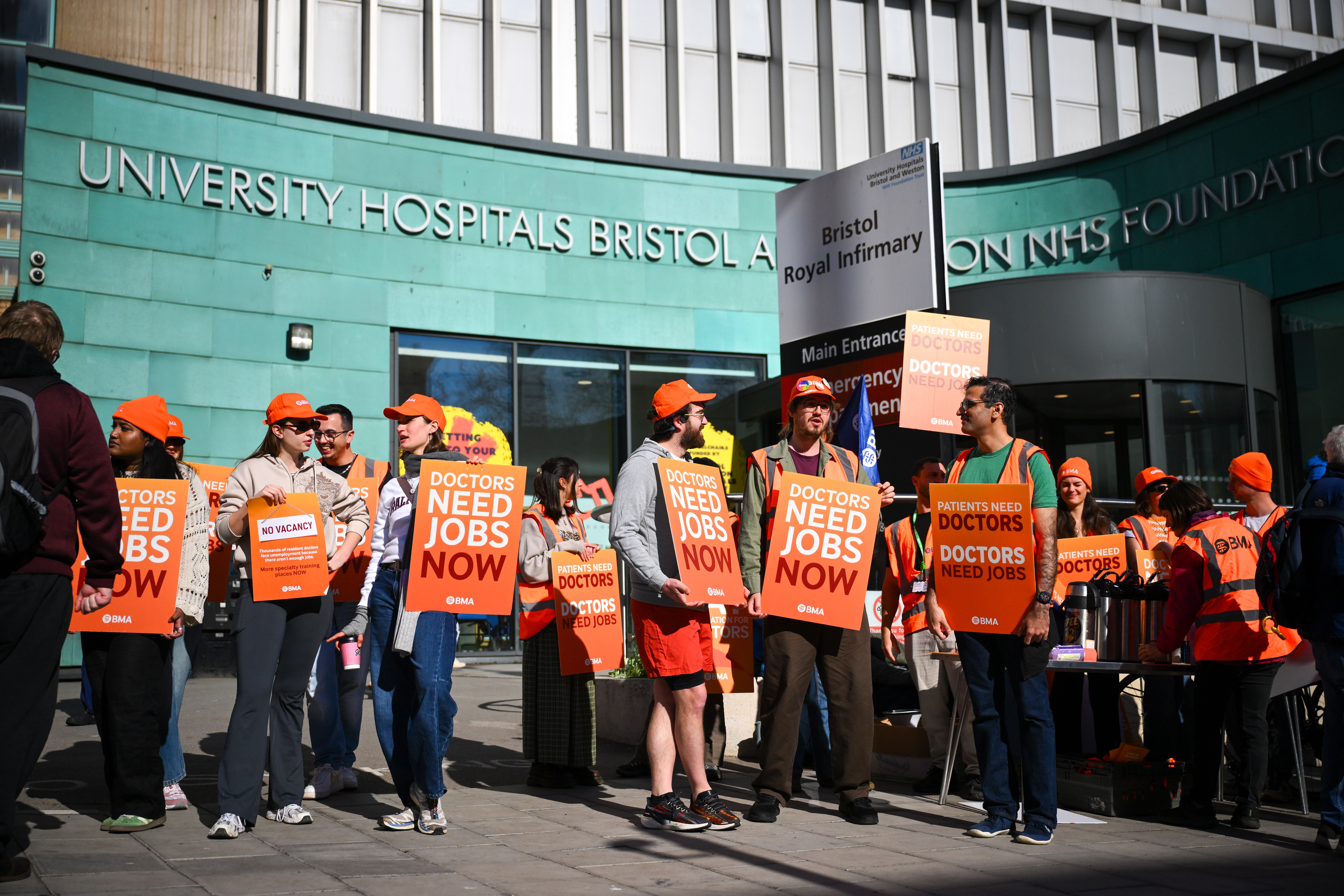 Resident doctors have staged many strikes during the disagreement