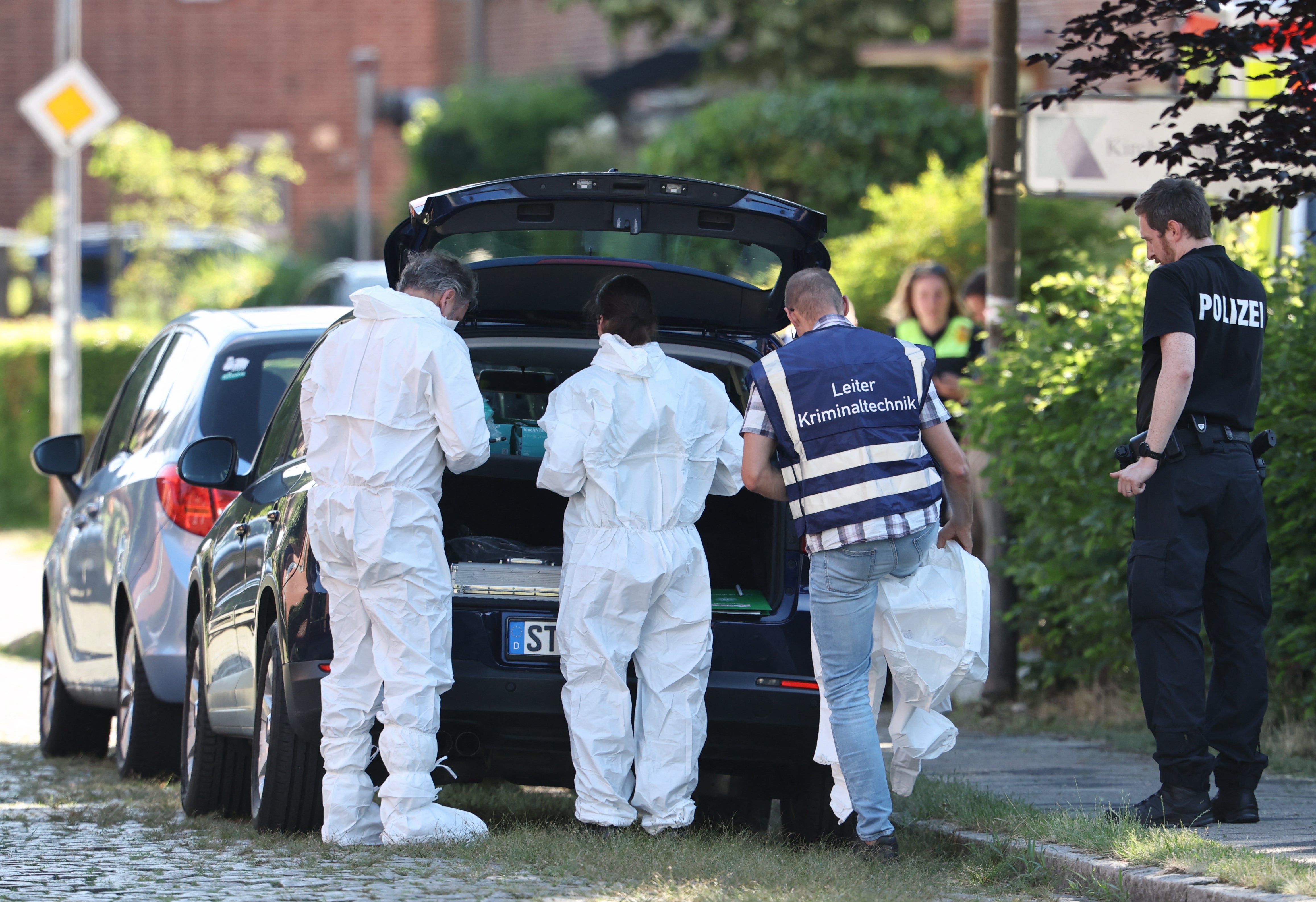 Police are continuing to investigate the shooting