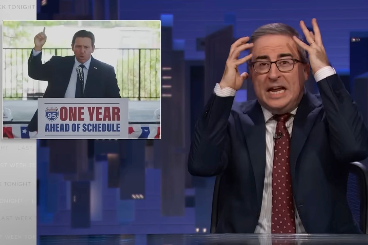 'Makyajsız kara surat': John Oliver, Hakeem Jeffries izlenimi için Florida Valisi Ron DeSantis'i parçaladı