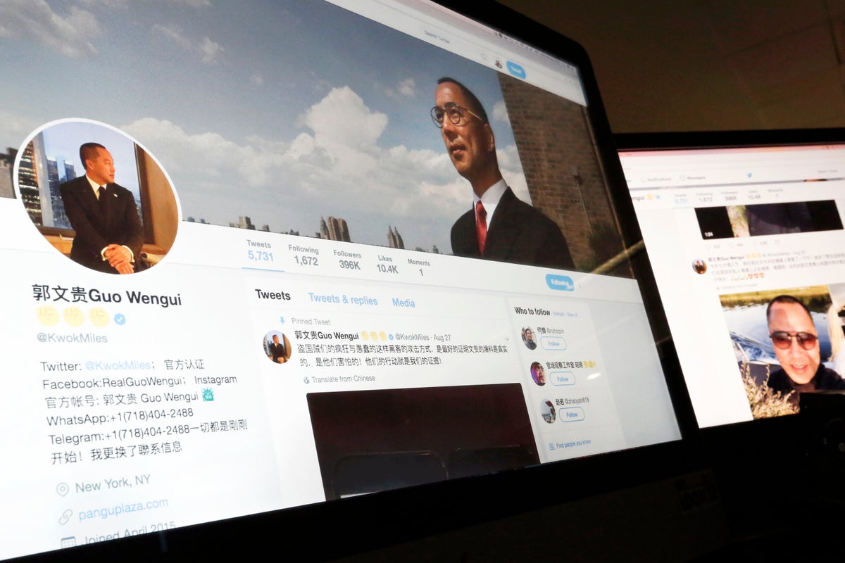 Kendini sürgüne gönderen Çinli milyarder Guo Wengui, dolandırıcılık suçundan ABD'de 30 yıl hapis cezasına çarptırıldı