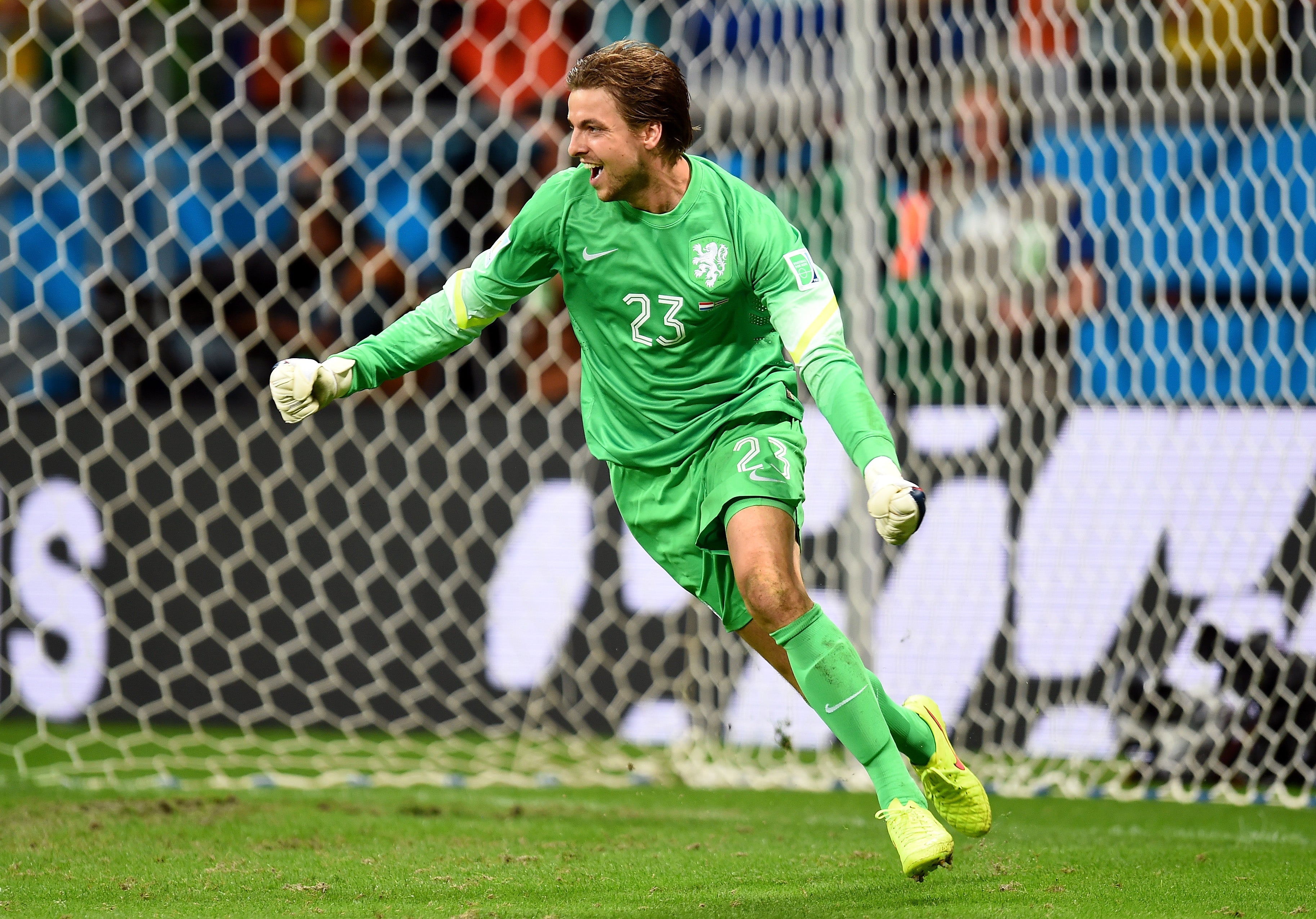 Tim Krul was the hero for the Netherlands in the 2014 World Cup quarter-finals against Costa Rica