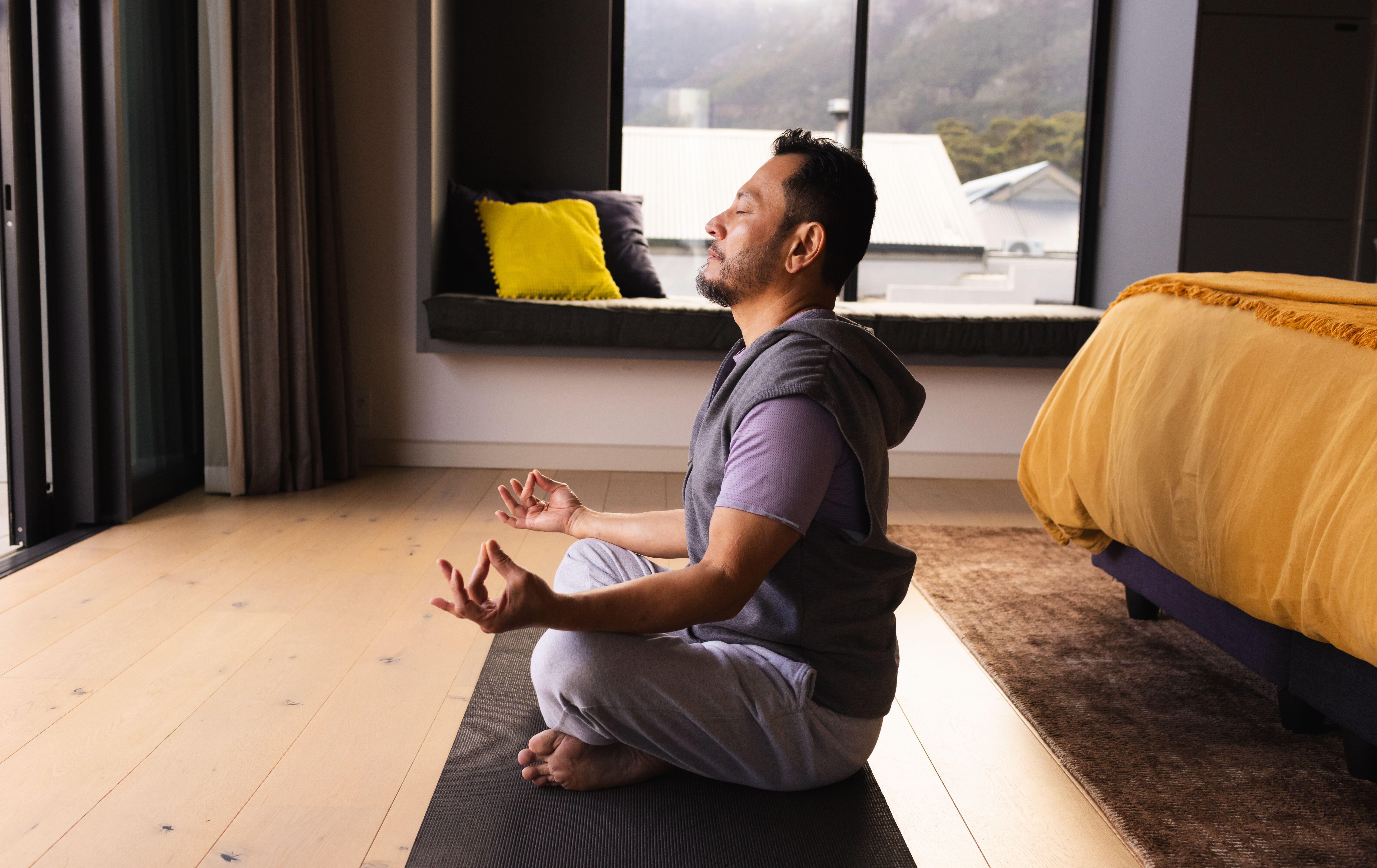 Mindfulness and meditation for 10 – 15 minutes a day can help (Alamy/PA)