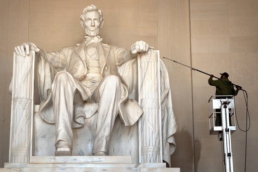 Nineteenth-century Confederates and 20th-century segregationists cited his defense of states' rights, while Abraham Lincoln and civil rights leaders emphasized Jefferson as the author of the Declaration of Independence (AP)