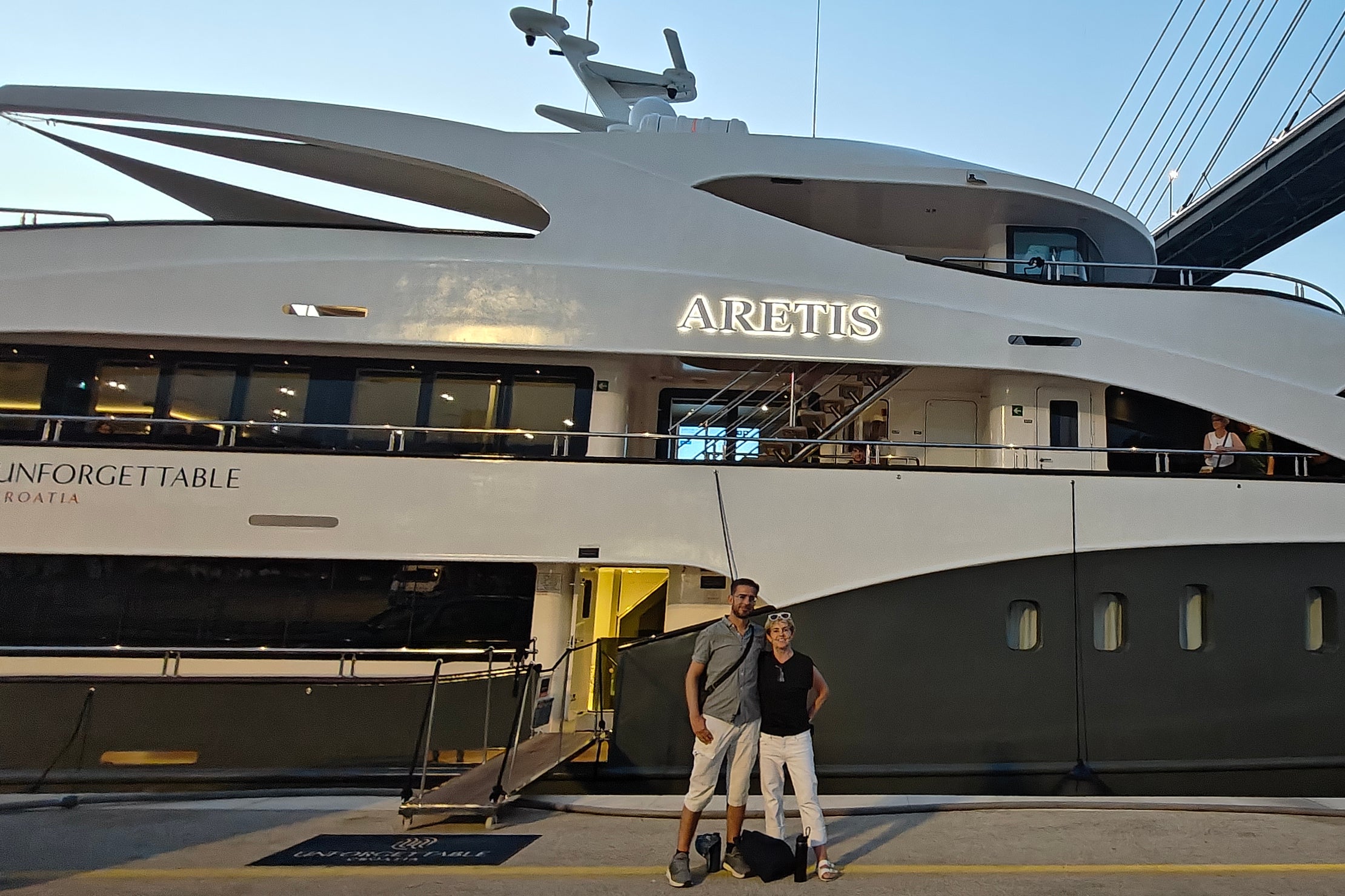 Marc Shoffman took his mum on a luxury Unforgettable Croatia cruise (Marc Shoffman)