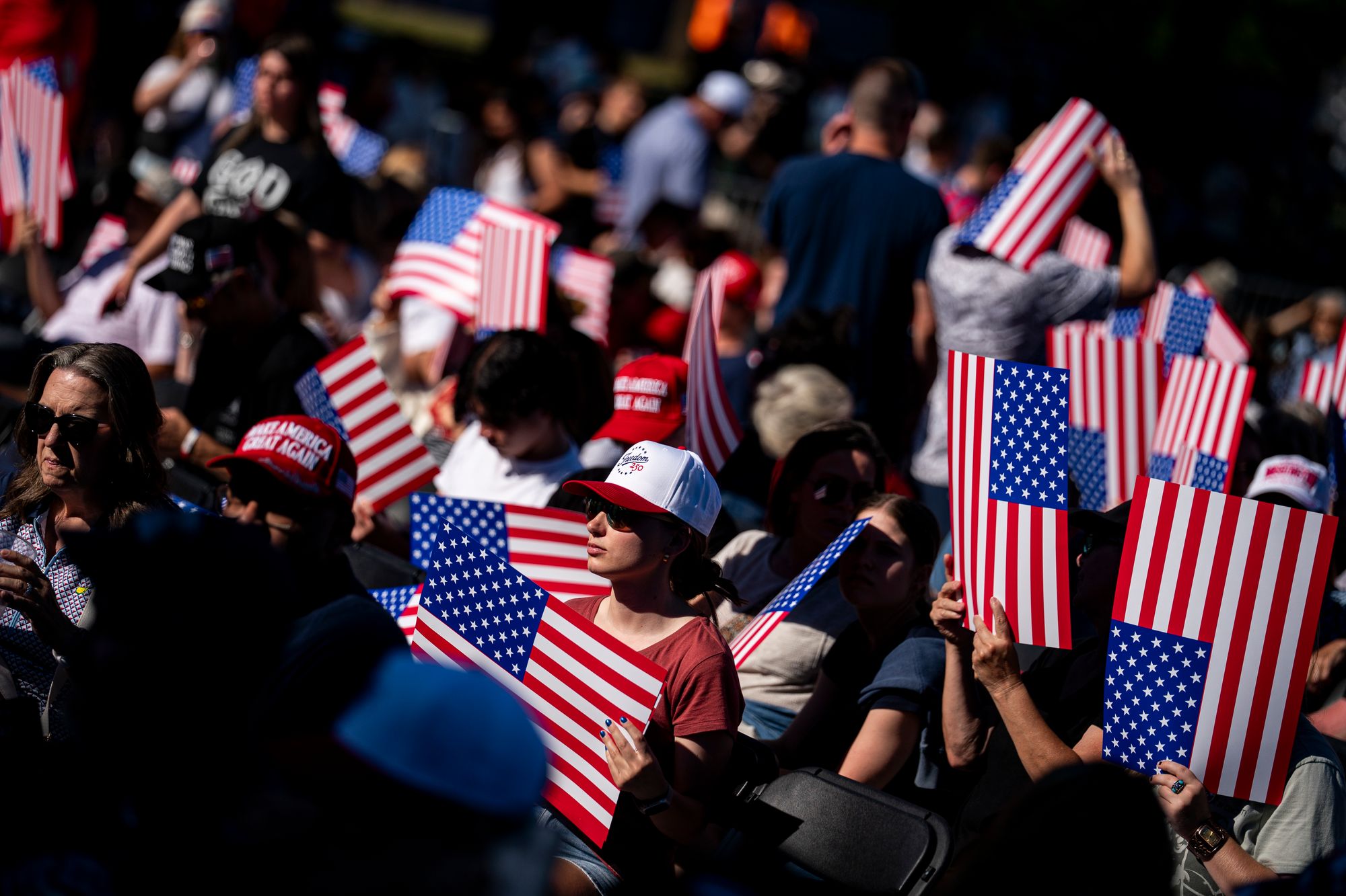 Many Americans view concepts and technologies invented overseas as the United State’s greatest achievements as the country approaches its 250th anniversary, a new poll shows