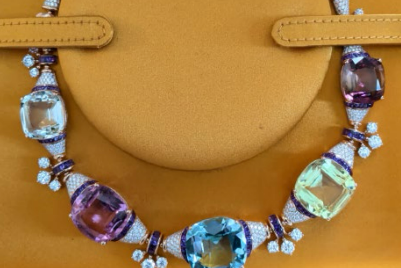 Authorities seized a Bulgari necklace purchased for $865,000 as part of their investigation (United States District Court Southern District of Texas Houston Division)