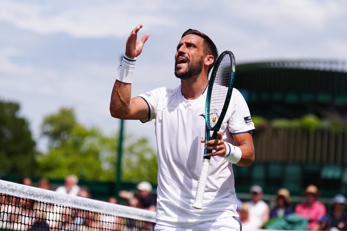 Arthur Fery confronted by opponent Damir Dzumhurm in spectacular Wimbledon meltdown: ‘Be honest!’ – UK Times Arthur Fery confronted by opponent Damir Dzumhurm in spectacular Wimbledon meltdown: ‘Be honest!’ – UK Times