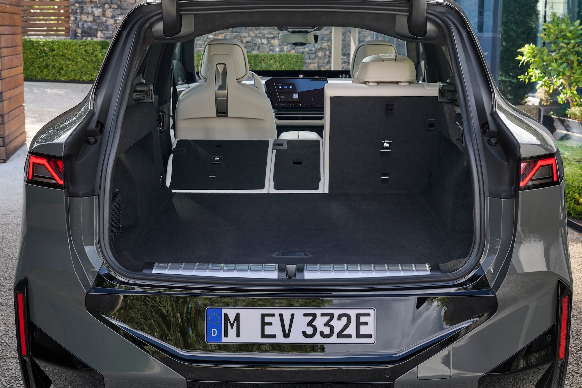 The US-built X5 offers a 655-litre boot, expanding to 1,850 litres with the rear seats folded