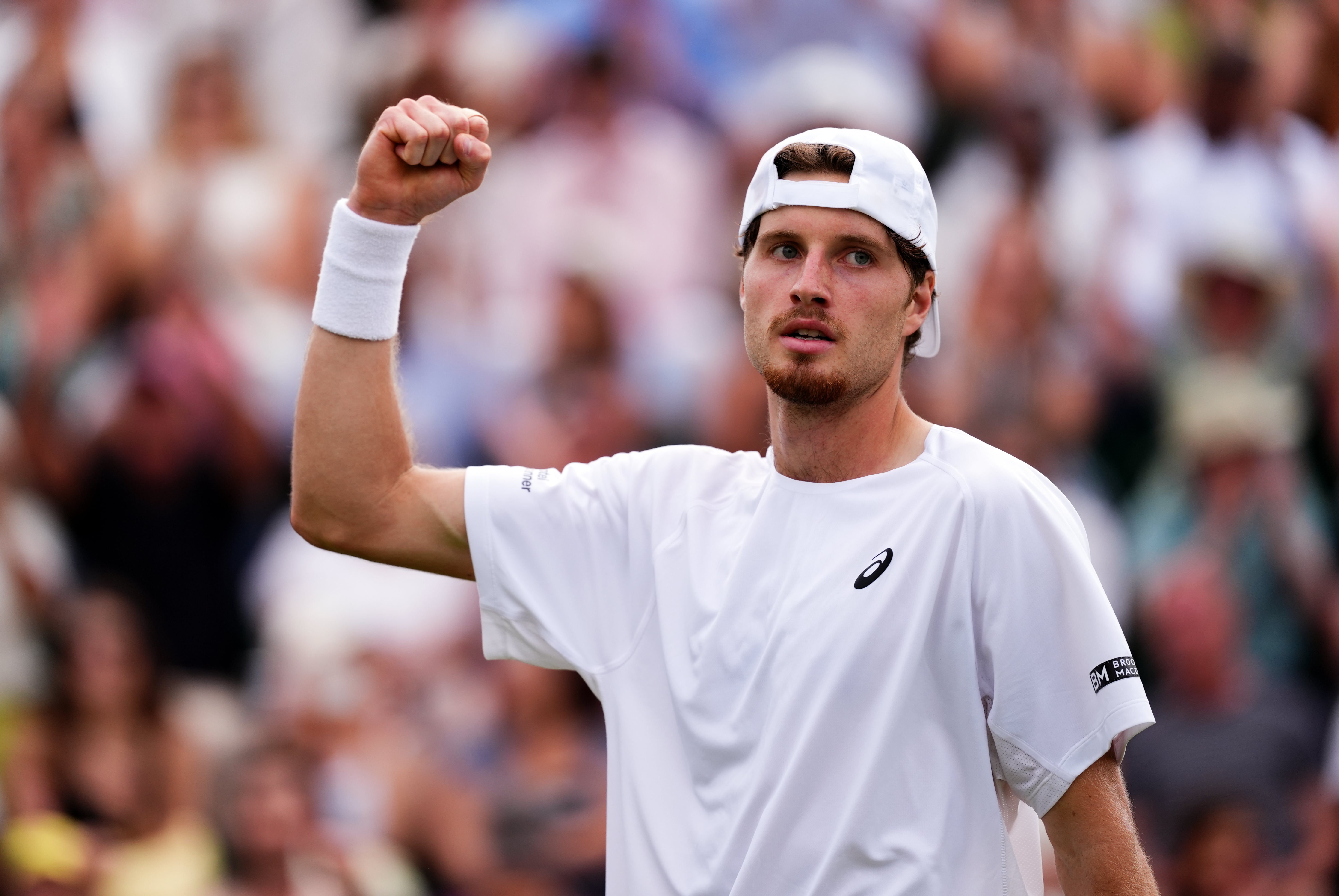 Toby Samuel put up a brilliant fight against 15th seed Jakub Mensik