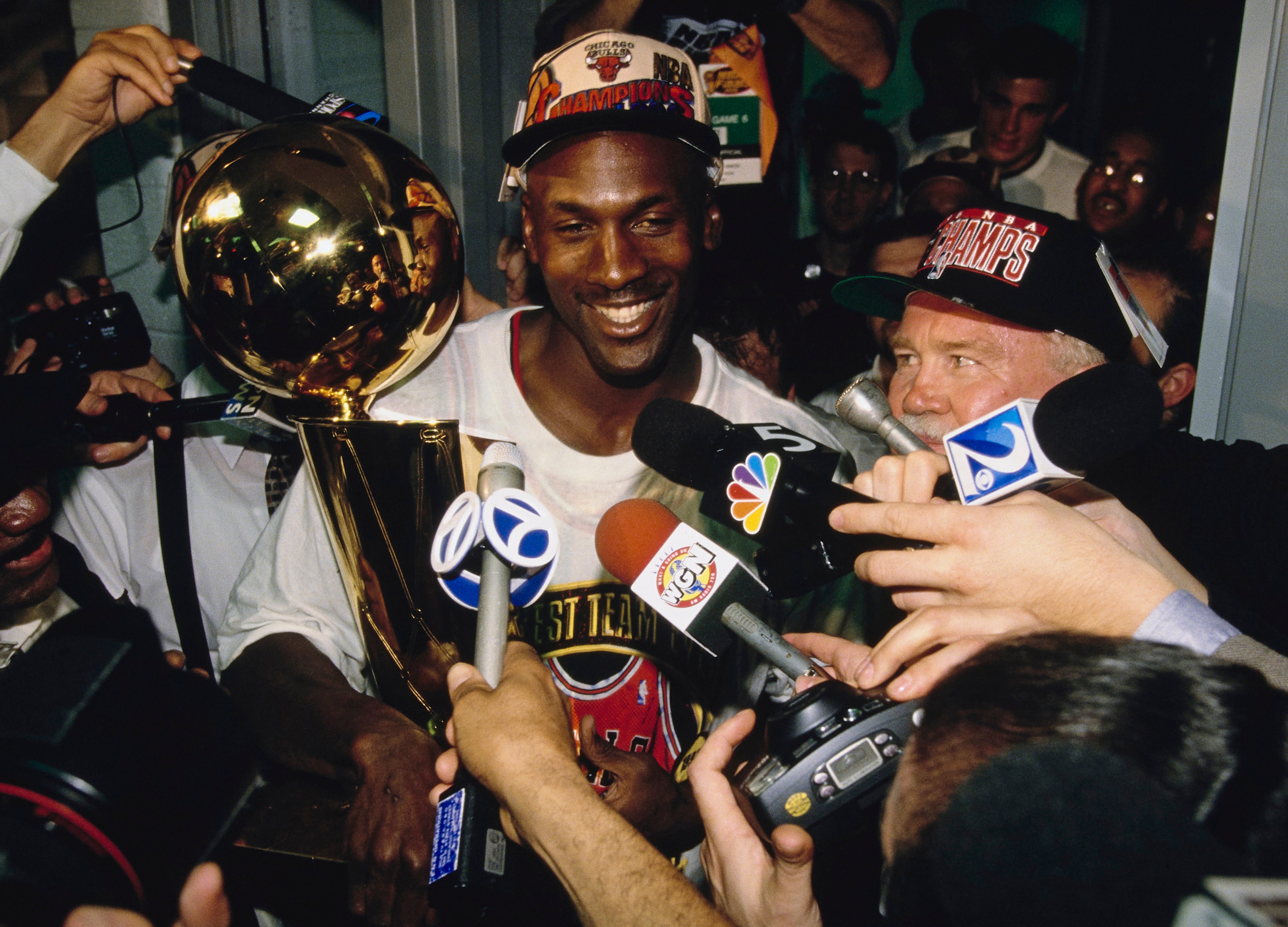 Michael Jordan was perhaps the most famous athlete on the planet during the 1990s