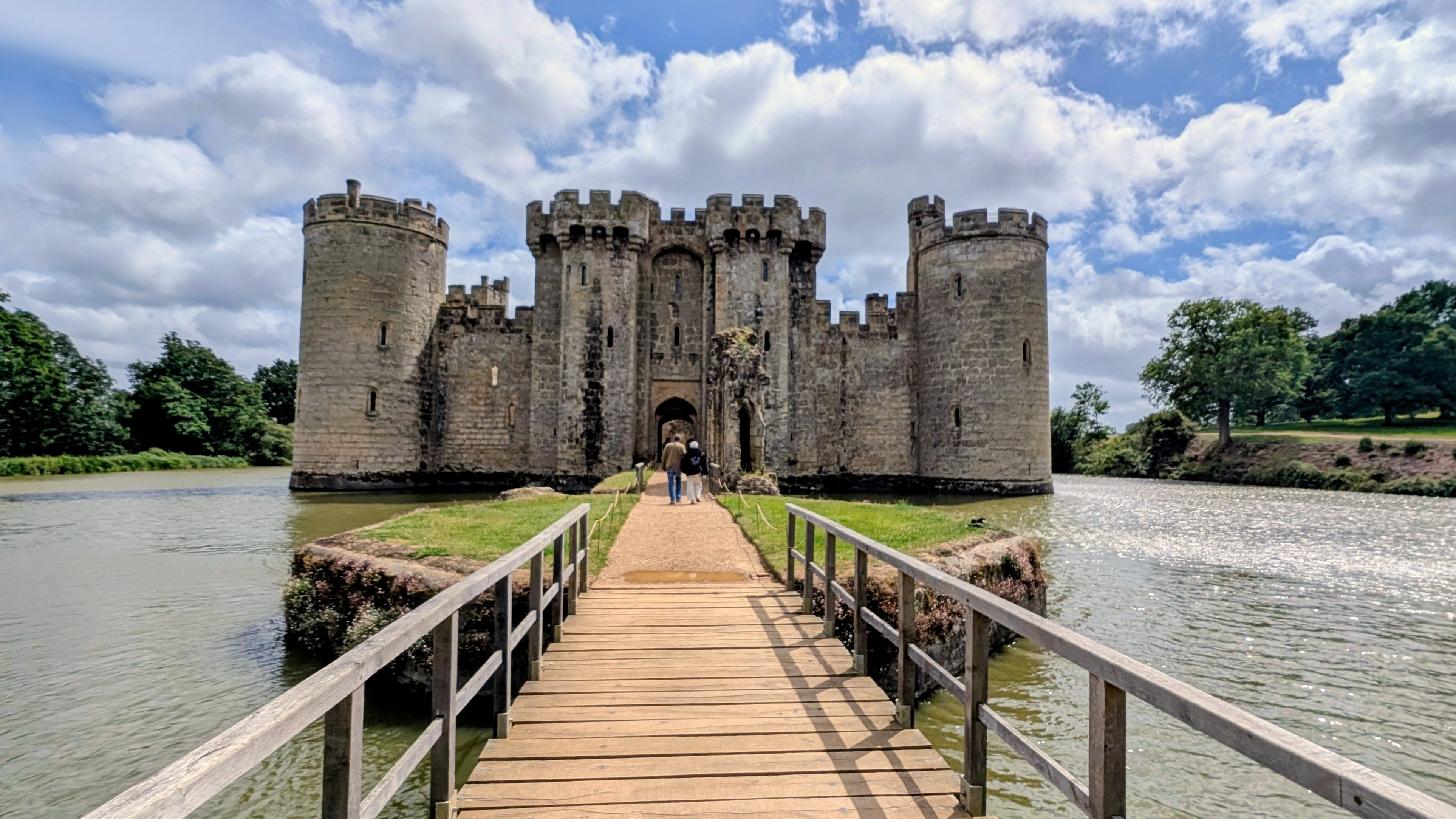 Bodiam Castle is transformed in the summer by activities