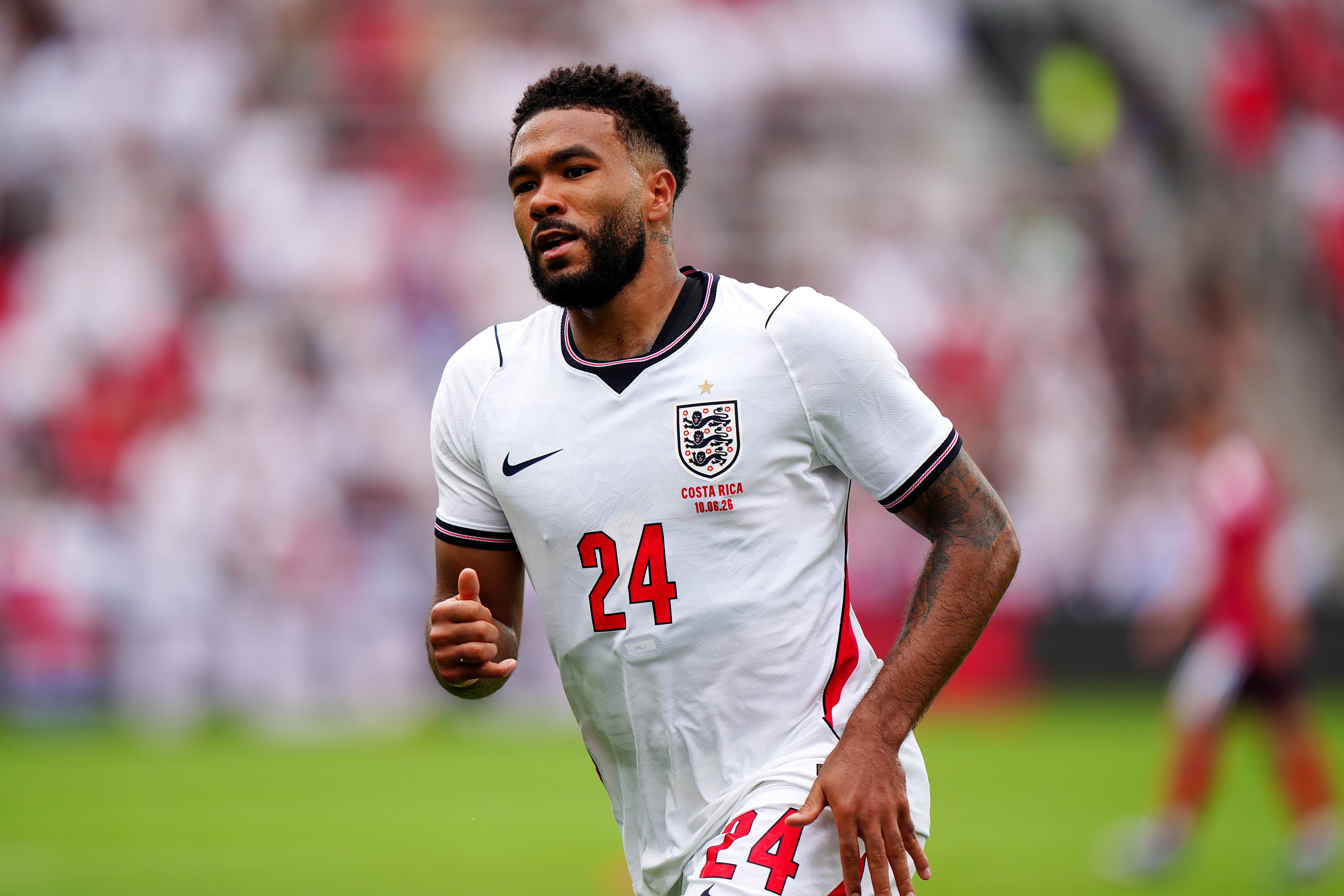 Reece James was England’s first-choice right-back before being sidelined by a hamstring injury (Bradley Collyer/PA)