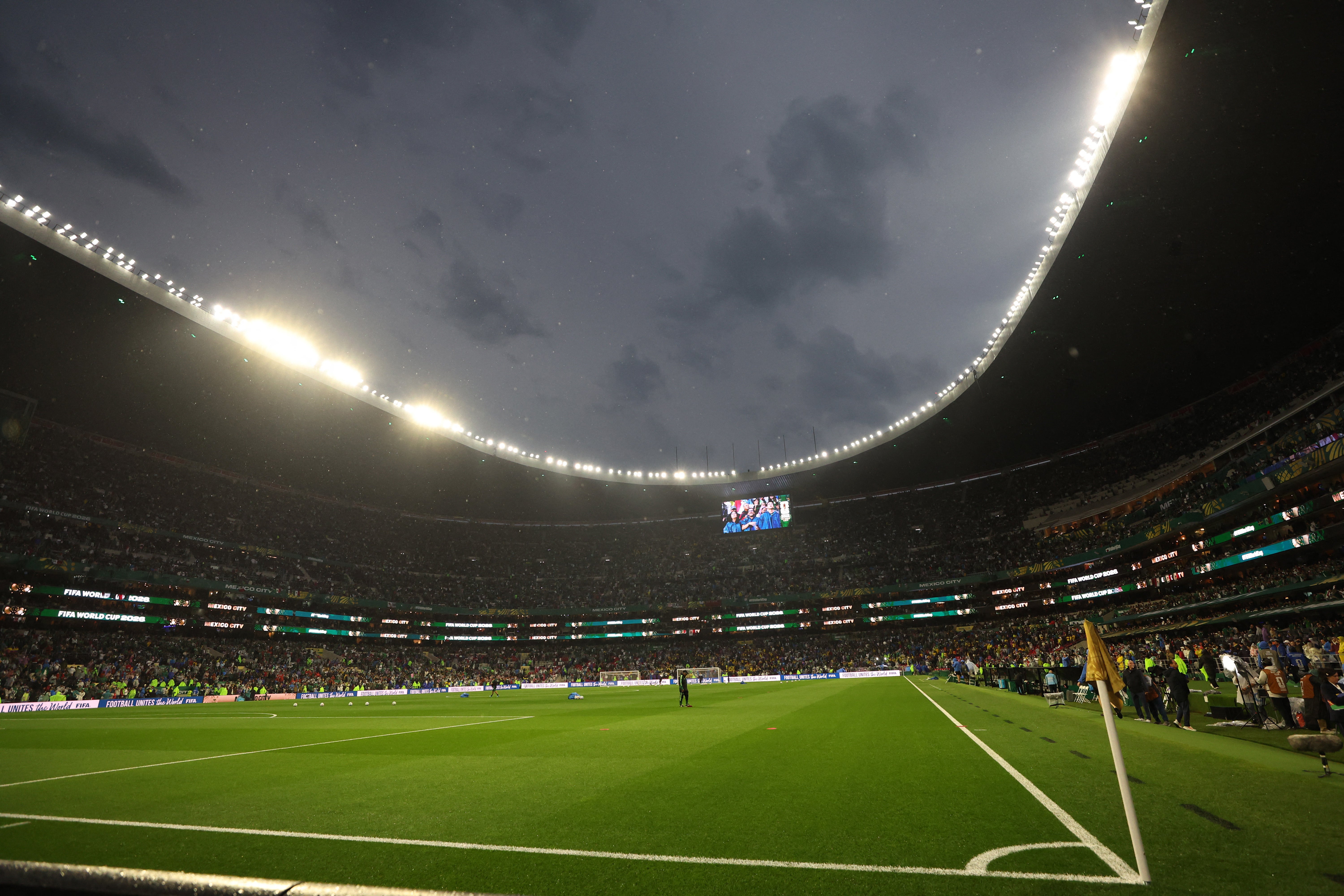 Mexico v Ecuador at the Azteca Stadium