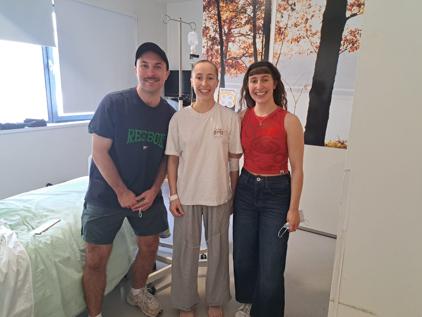 Caitlin with her twin sister Grace and her brother Ethan (Collect/PA Real Life)