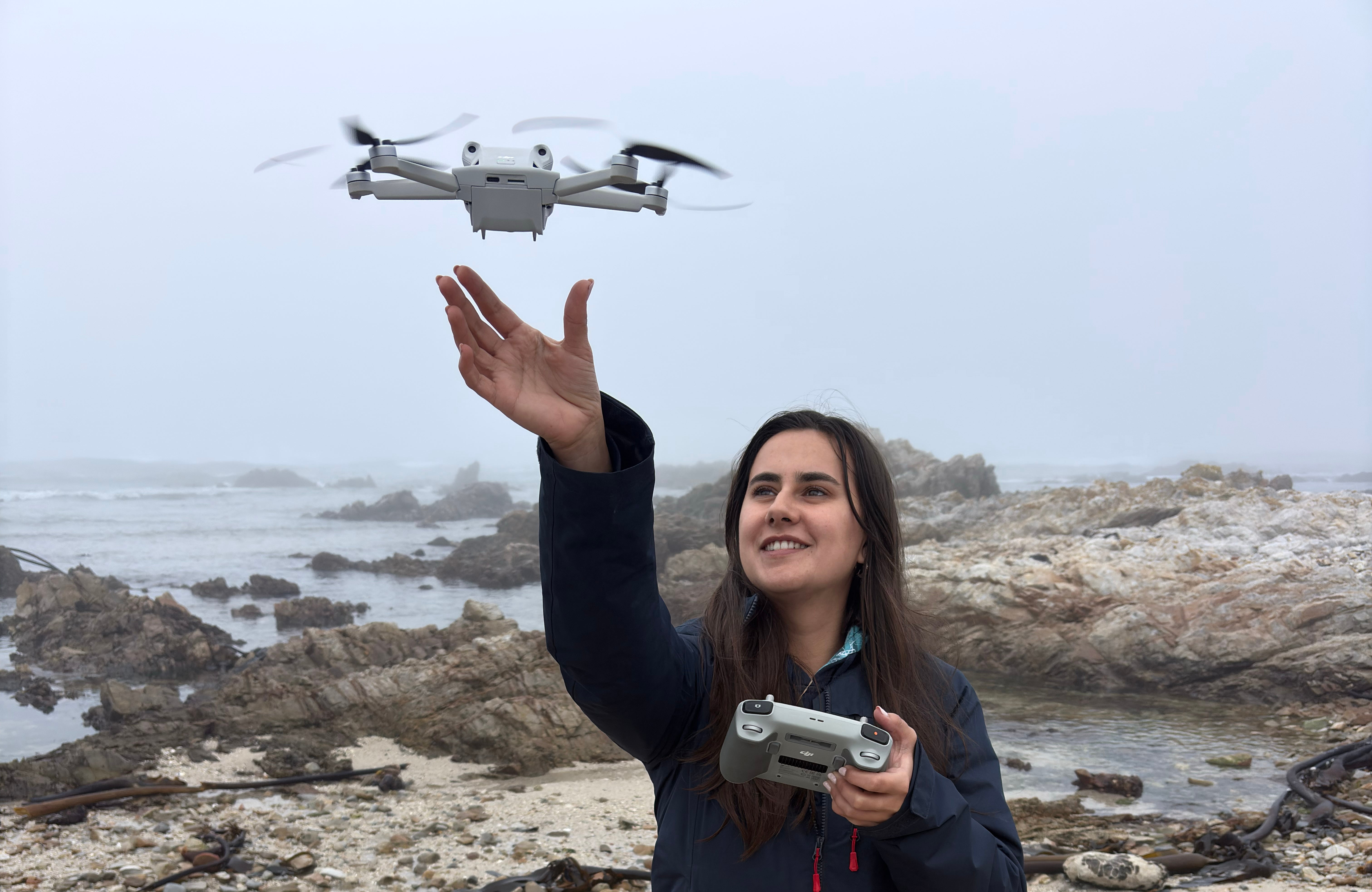 Marine scientist Dr Loraine Shuttleworth of Marine Dynamics in South Africa