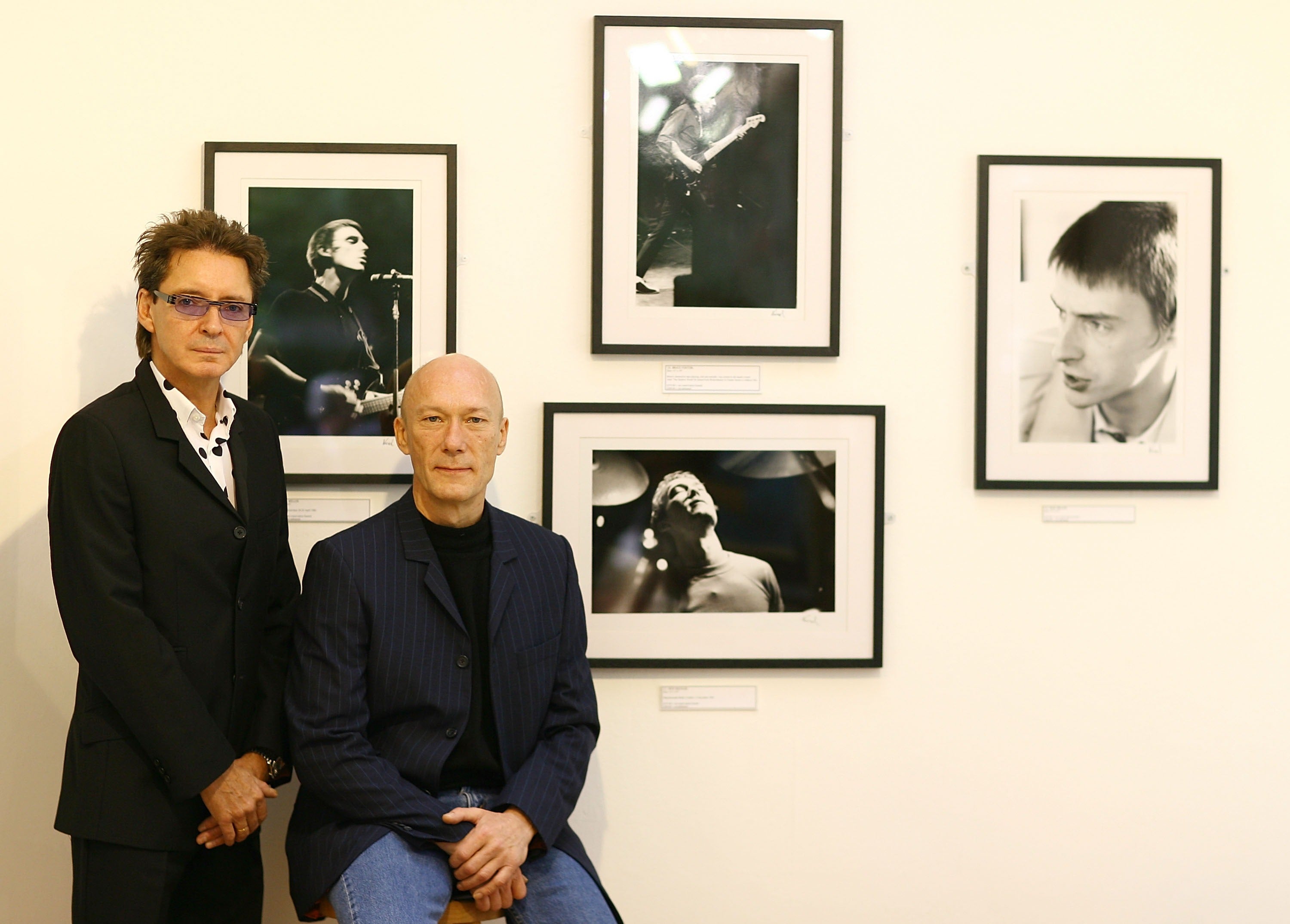 Foxton, pictured with his late The Jam and From the Jam bandmate Rick Buckler, explained that he planned to continue playing live following his diagnosis (Getty)