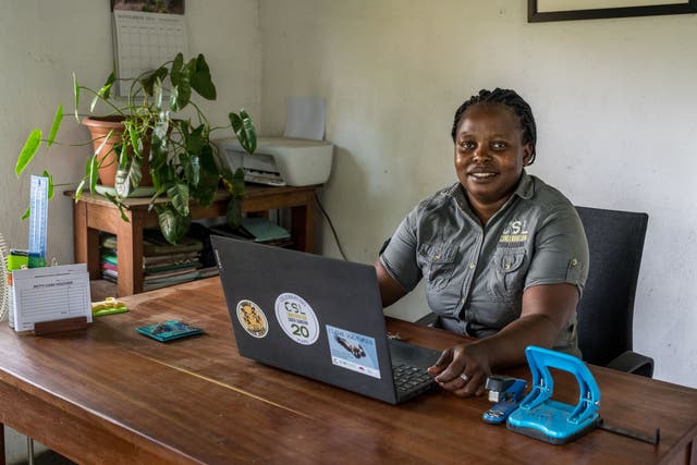 Ruth Chitindi uses data to reduce human-wildlife conflict in Zambia