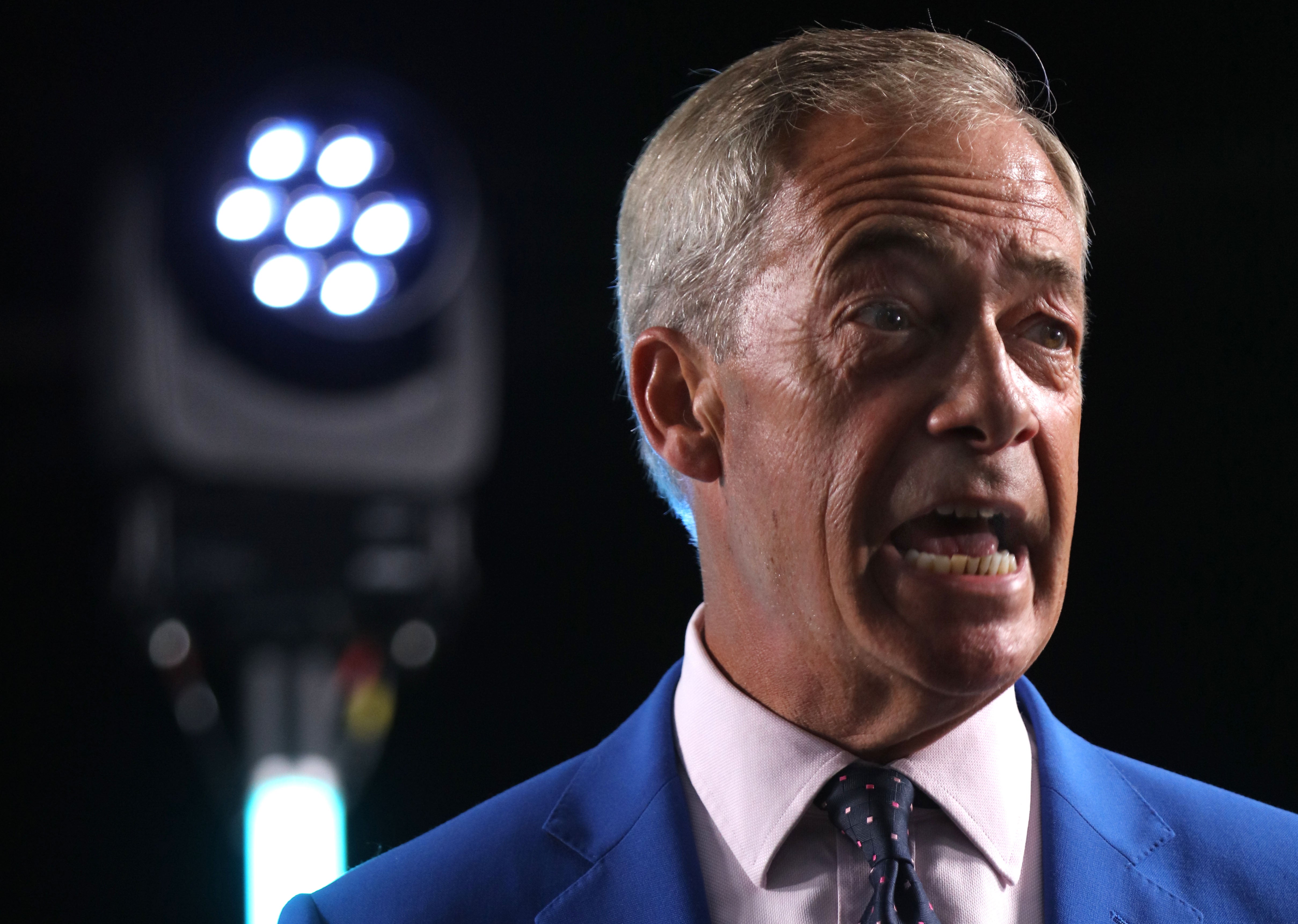 The Reform UK leader has faced scrutiny in recent weeks over the £5 million donation from Christopher Harborne, made weeks before Mr Farage stood in the 2024 general election