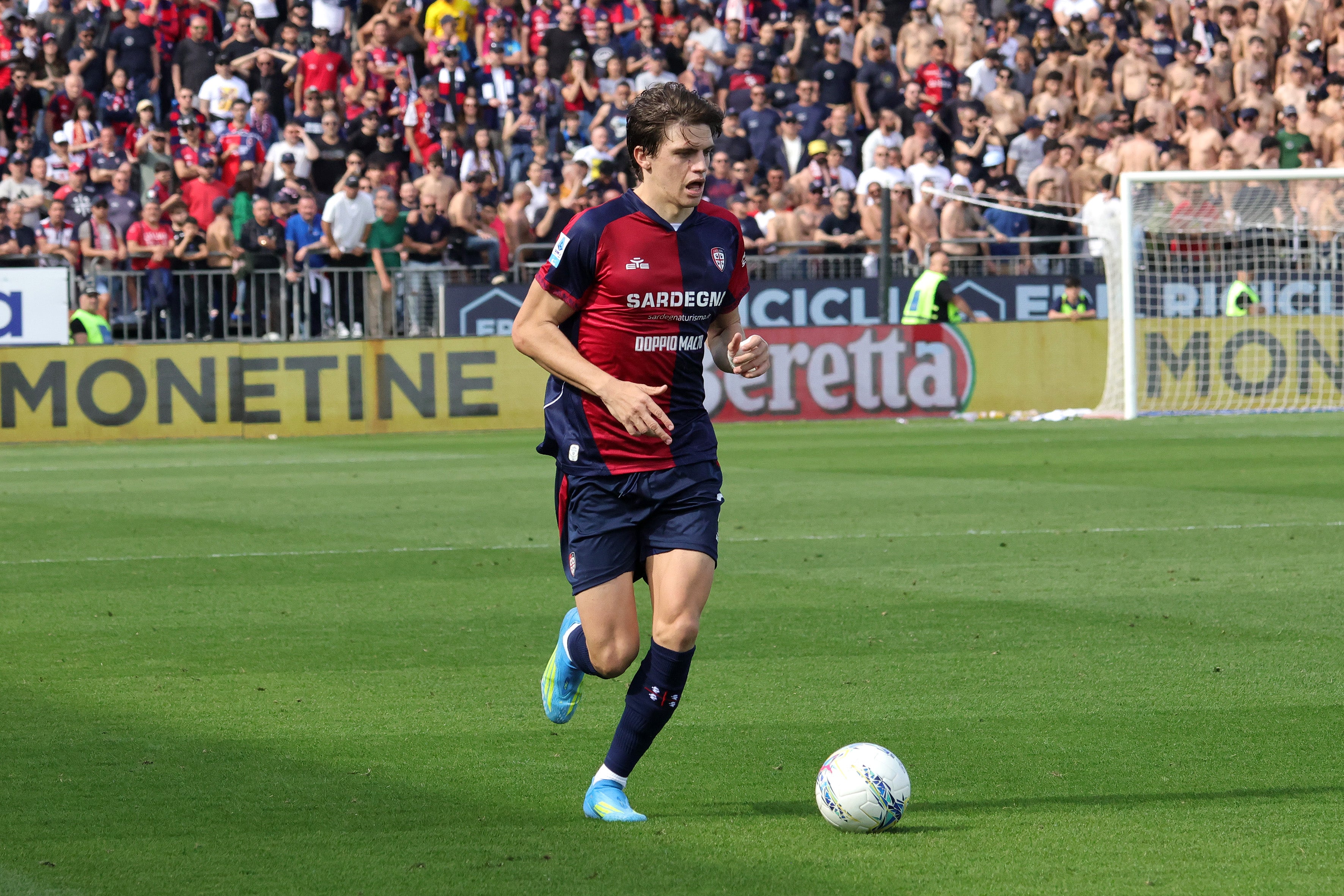 Palestra made his senior debut for Atalanta in December 2023 before impressing on loan at Cagliari last season where he was named Serie A’s defender of the season (Getty)