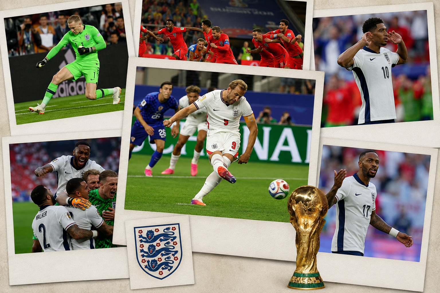 Who will take England's penalties at the World Cup?