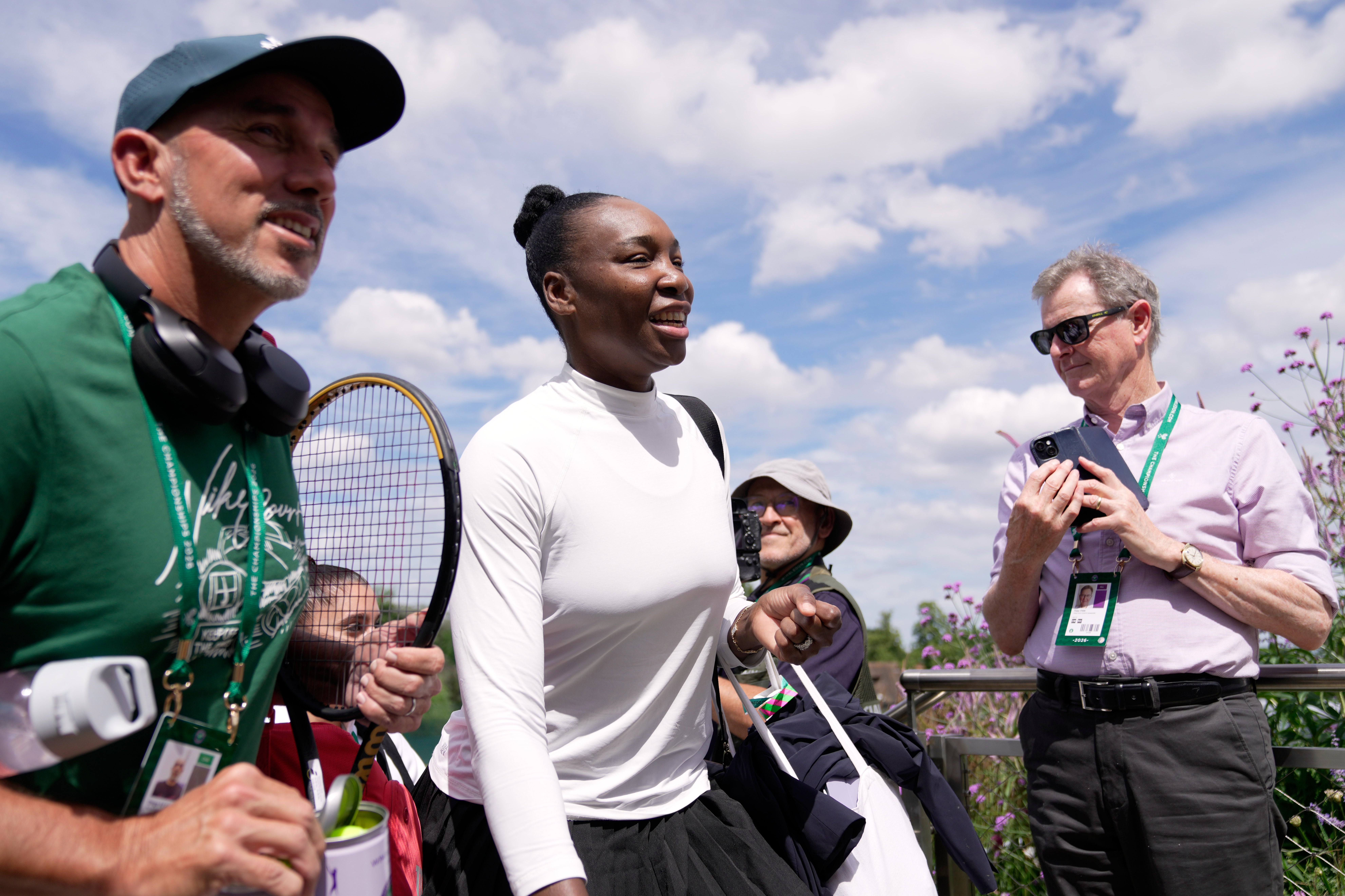 Venus Williams, the five-time Wimbledon singles champion, is also making a return to the Championships