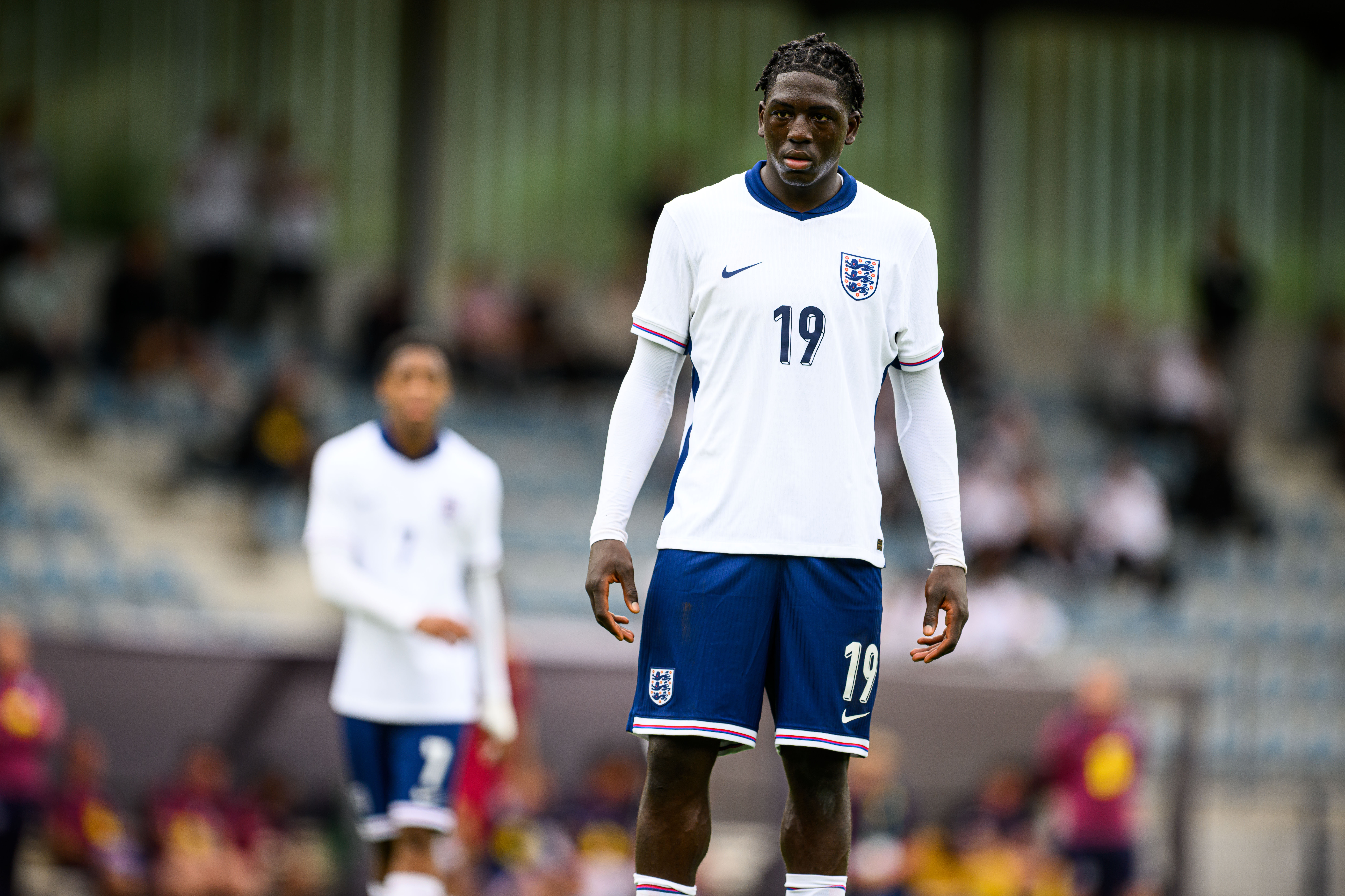 Brian Madjo has been prevented from playing for Aston Villa (Getty)