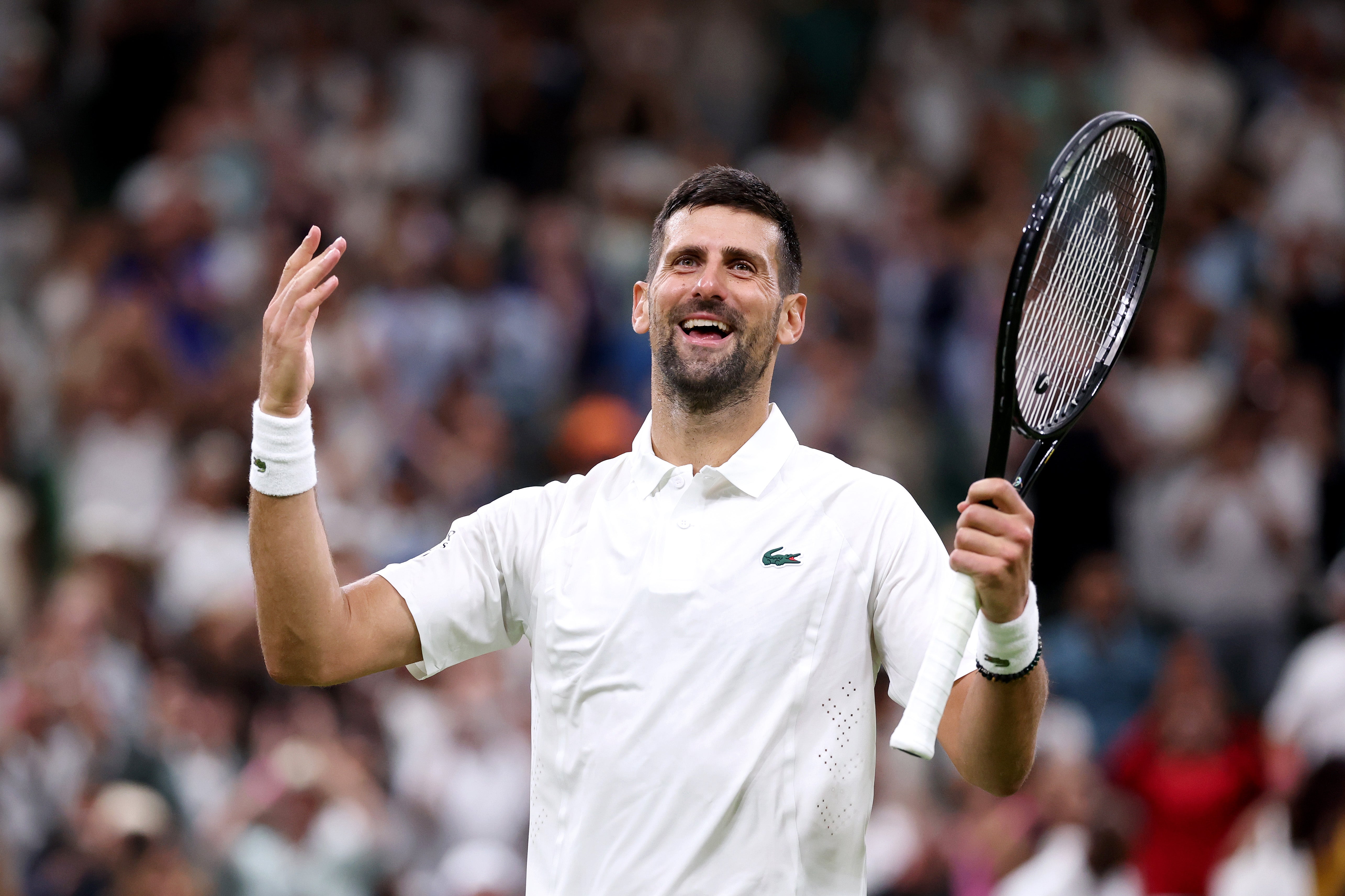 Novak Djokovic v Stefanos Tsitsipas LIVE: Wimbledon 2026 latest scores, results and order of play as Serena Williams injury puts doubles in doubt