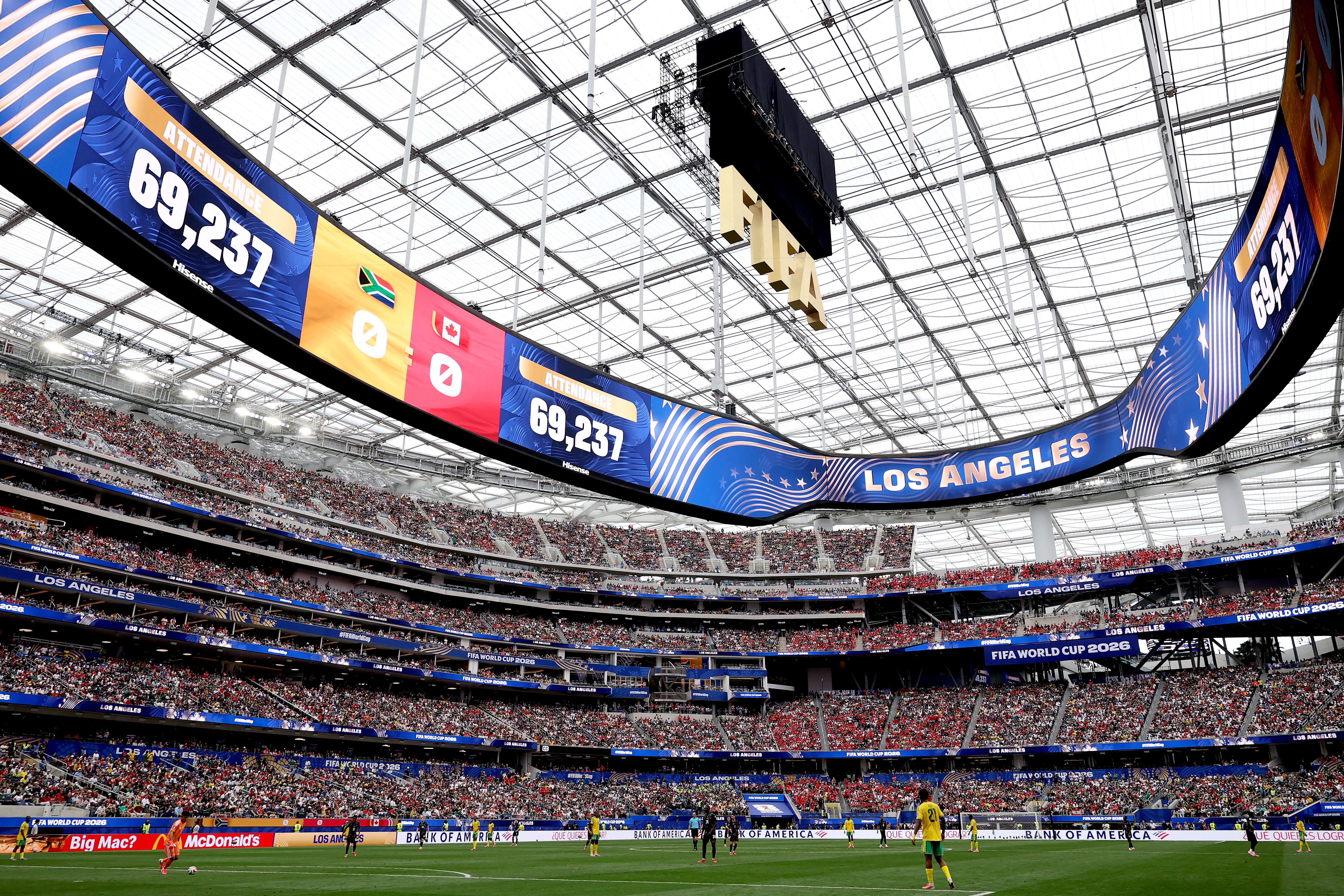 Canada defeated South Africa in the first knockout round of the 2026 World Cup (Getty)