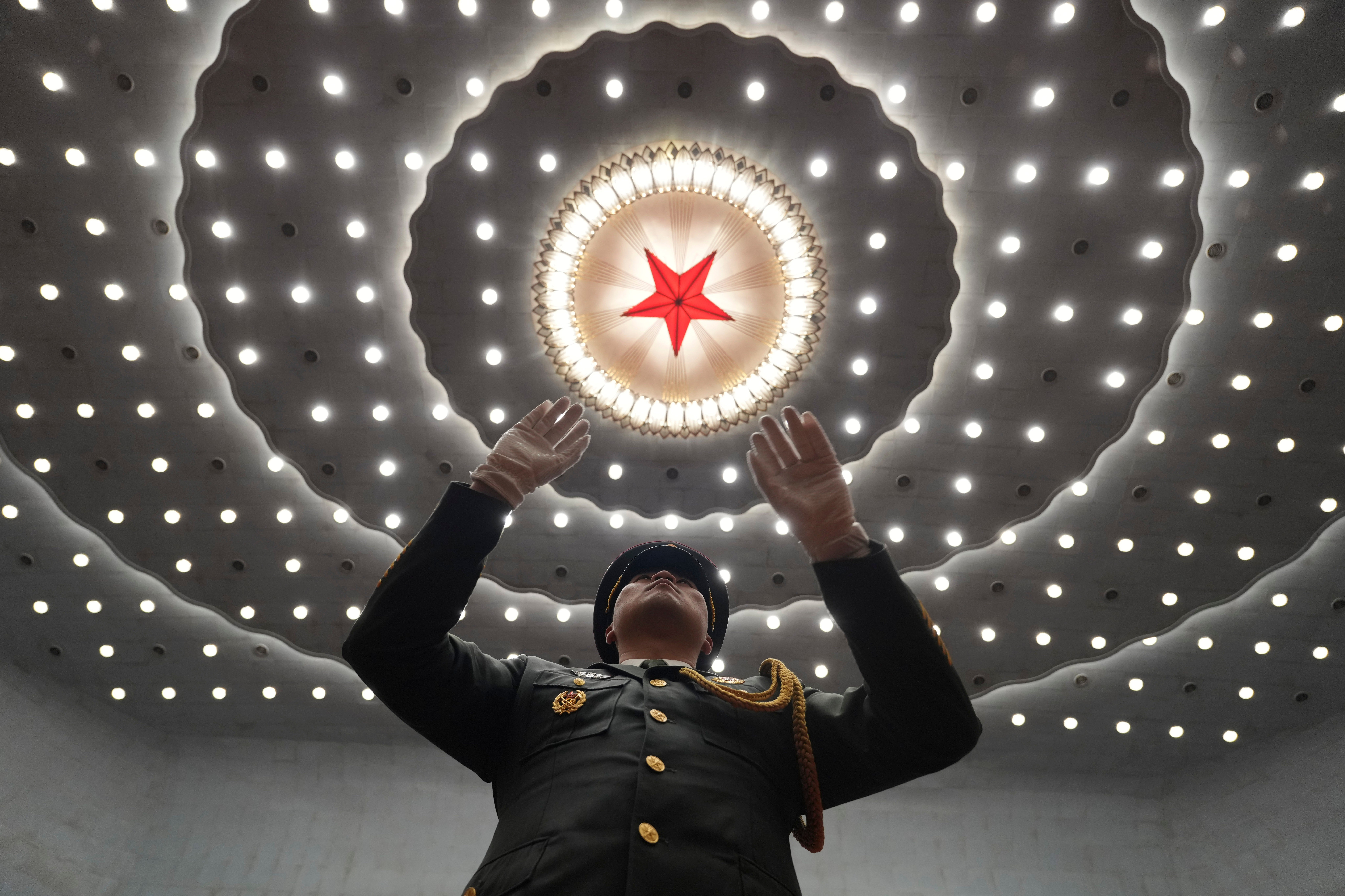 APTOPIX China Communist Anniversary