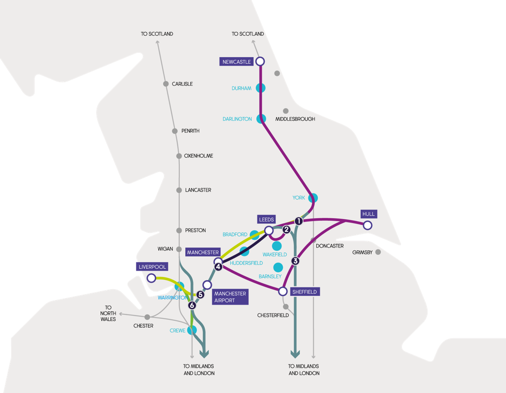 What might the Northern Powerhouse Rail plan look like?