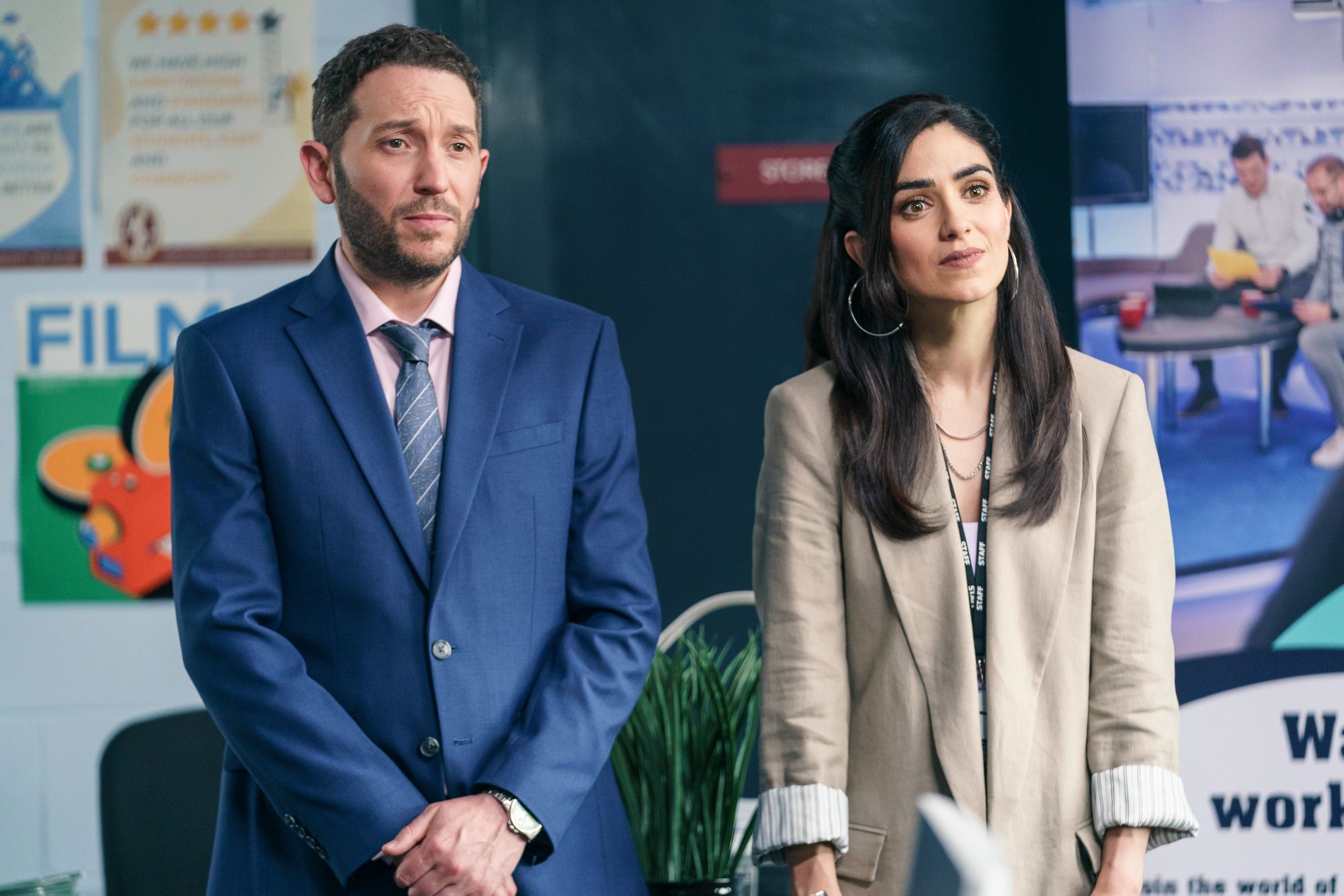 Bradley mit Jon Richardson in „Waterloo Road“