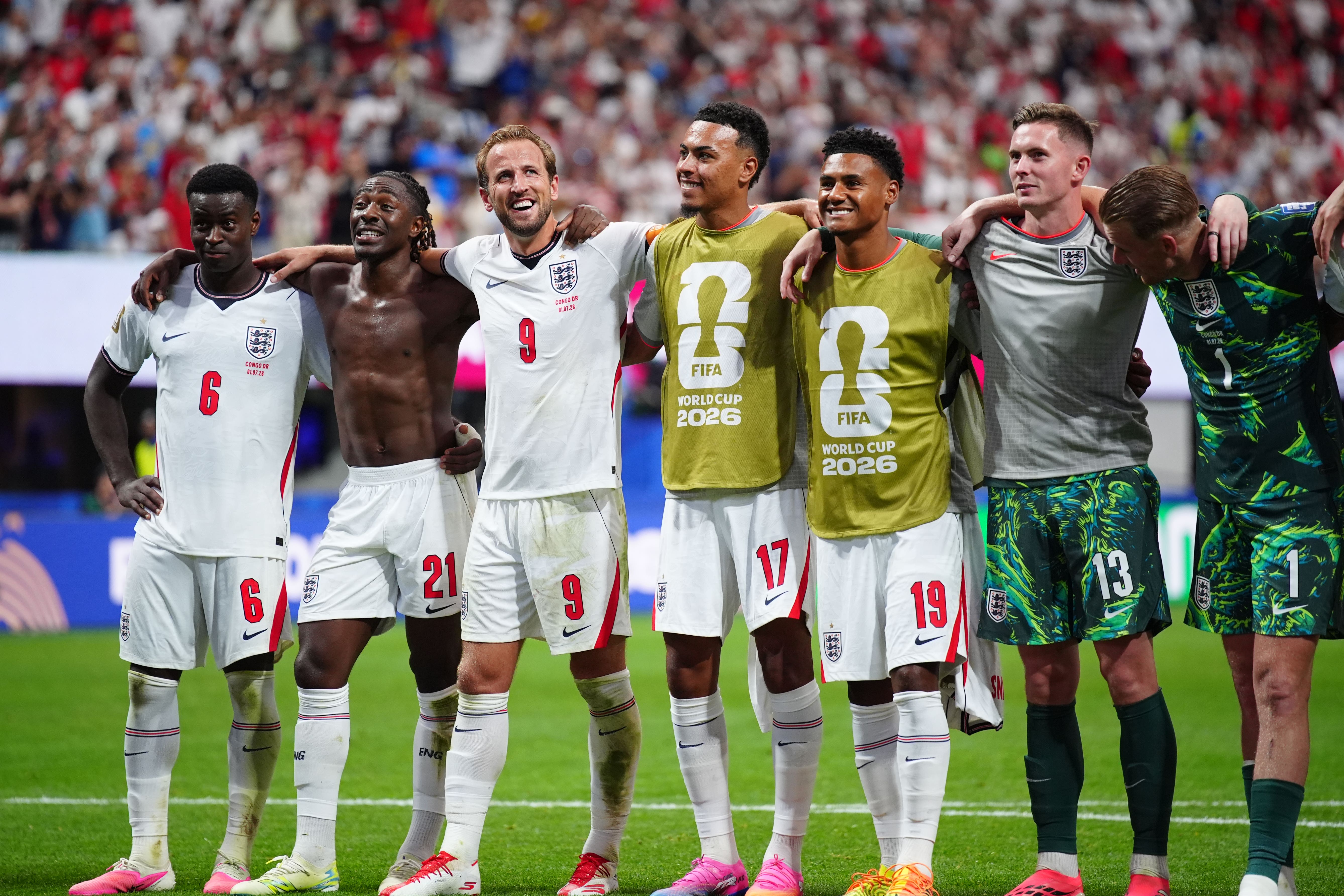 Thomas Tuchel’s side secured a 2-1 win over the Democratic Republic of Congo, progressing to the last 16 of the tournament.