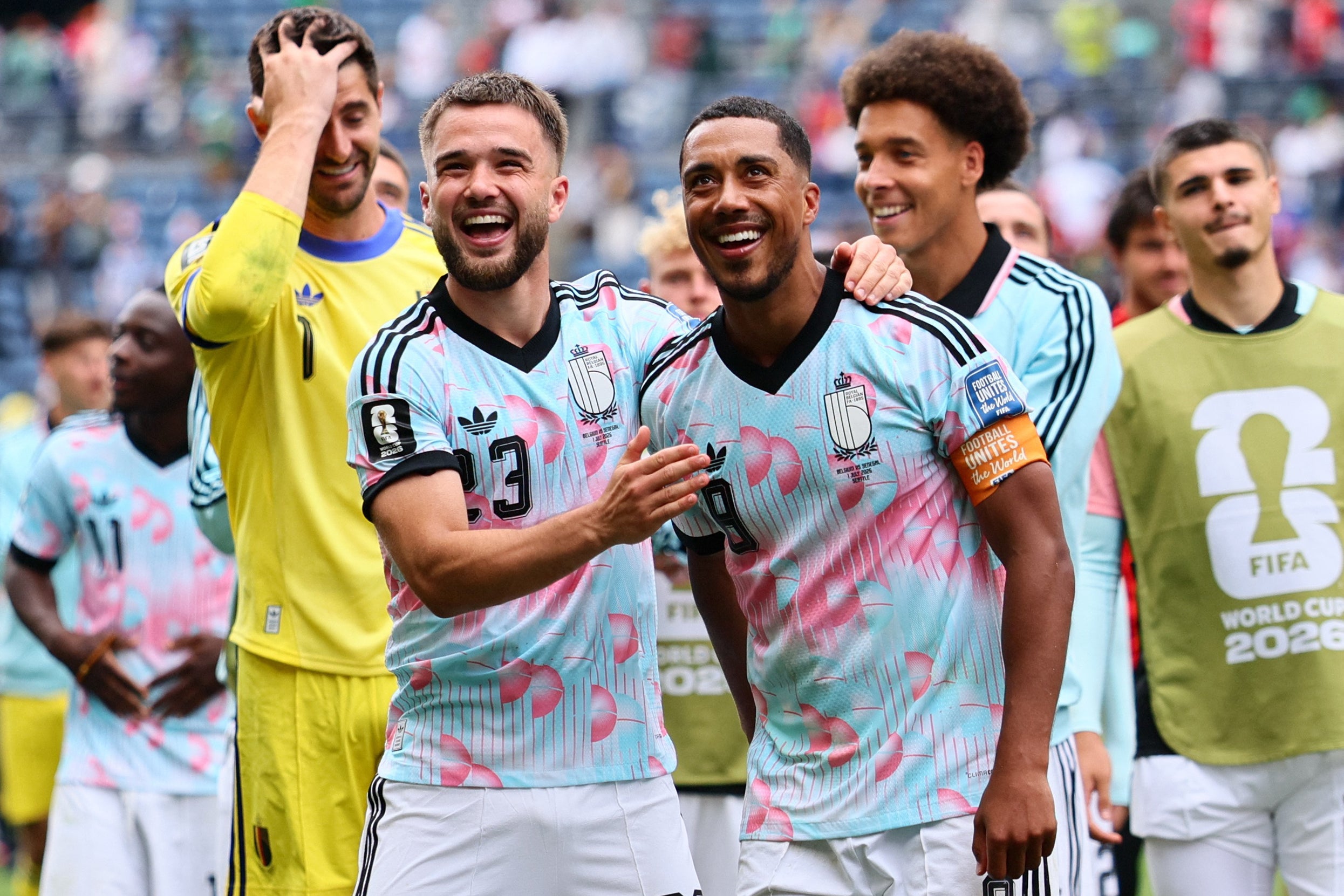 Belgium are into the last eight (Reuters)