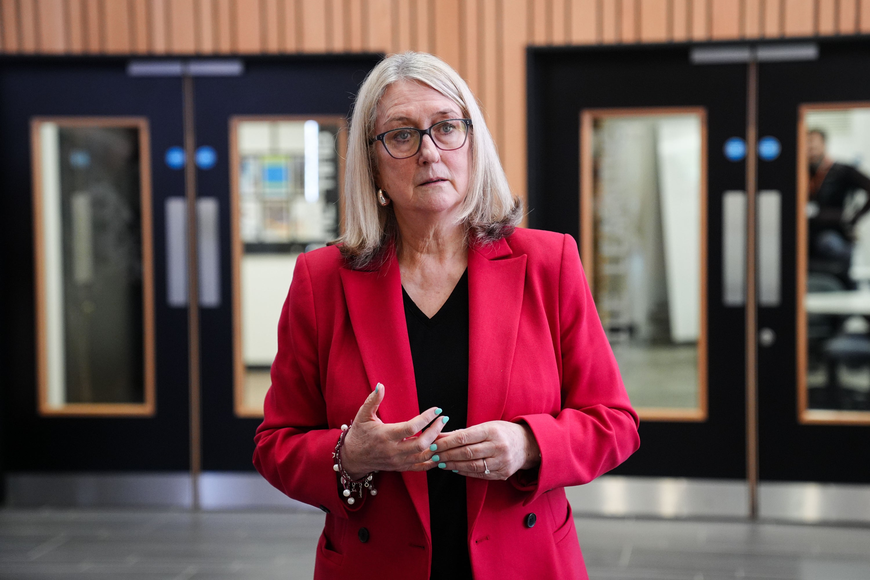 Baroness Jacqui Smith defended the ban on Thursday