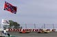 Organisers ‘truly sorry’ after white supremacy flag flown at Sandringham royal horse event