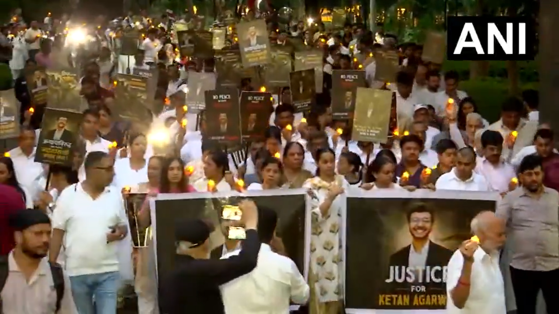 Candlelight march held in Pune to demand justice for Ketan Agarwal