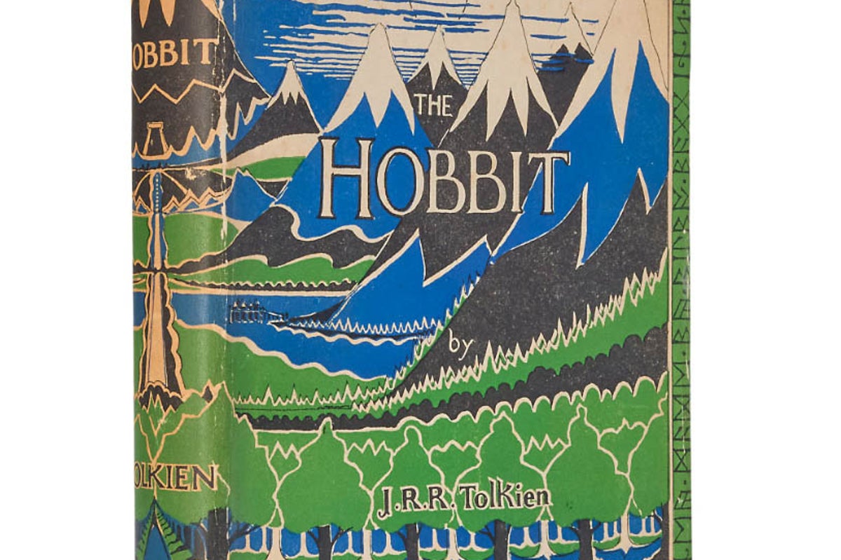 Rare first edition of The Hobbit found among ‘unremarkable’ books at Oxfam charity shop sells for £38,000 at auction