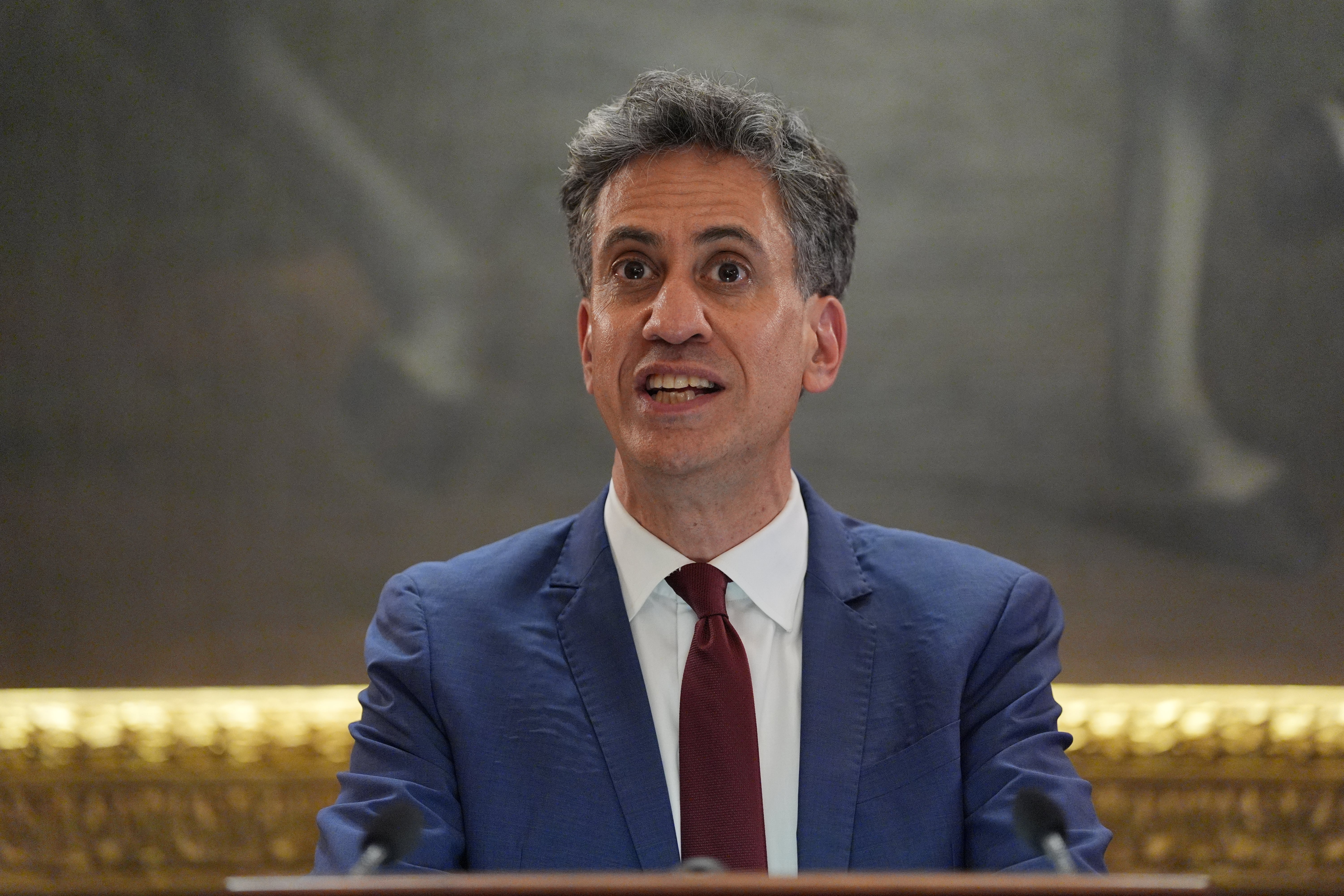 Former Labour leader Ed Miliband that has emerged as the front runner to be the next chancellor (Getty)