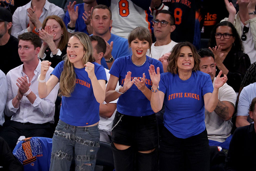 Swift herself has been part of the city's buzz (Getty Images)