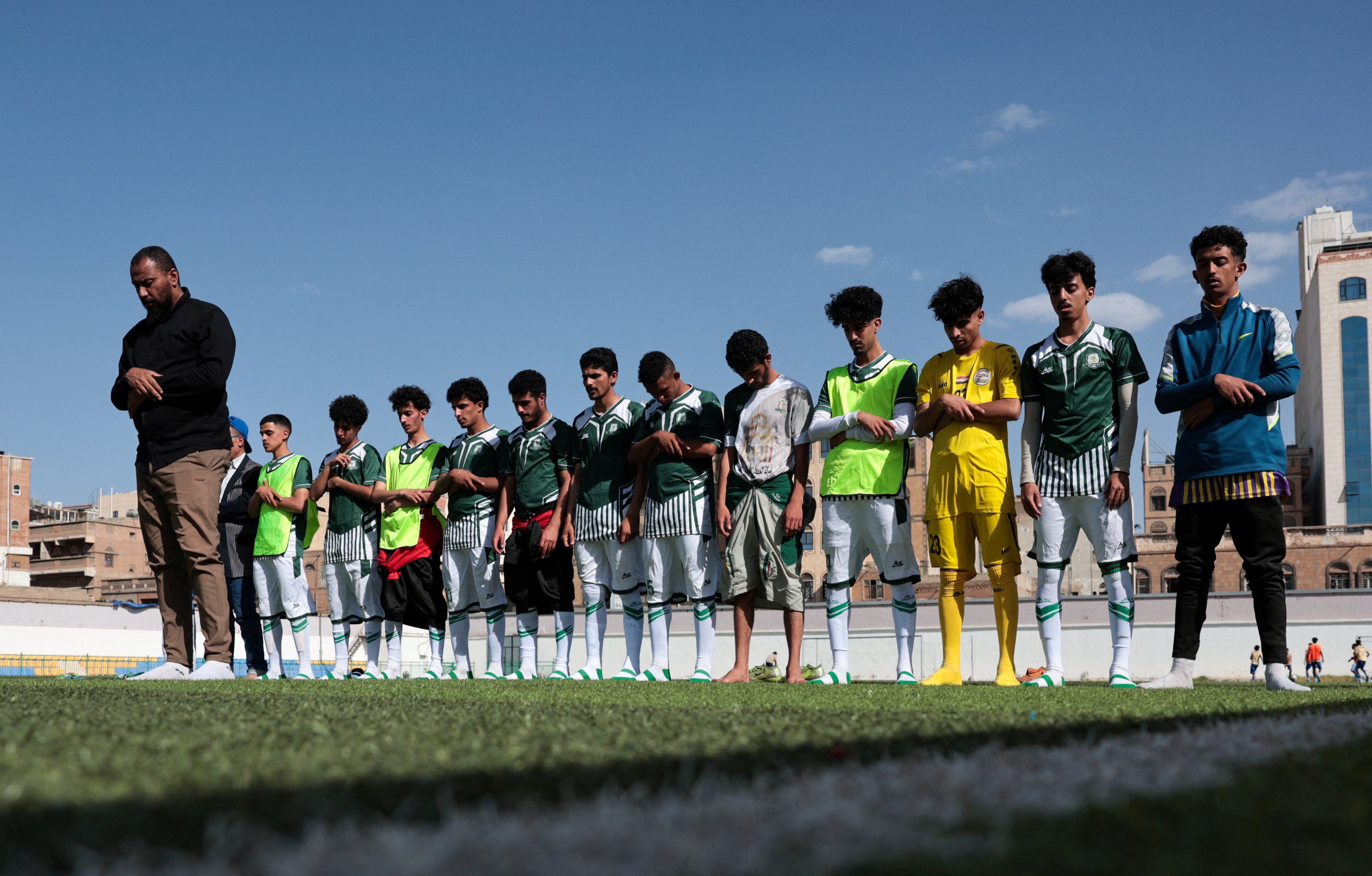 The return of soccer brings hope to the war-torn nation