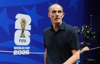 England manager Thomas Tuchel has called for children to stay up late and watch the match (Martin Rickett/PA)