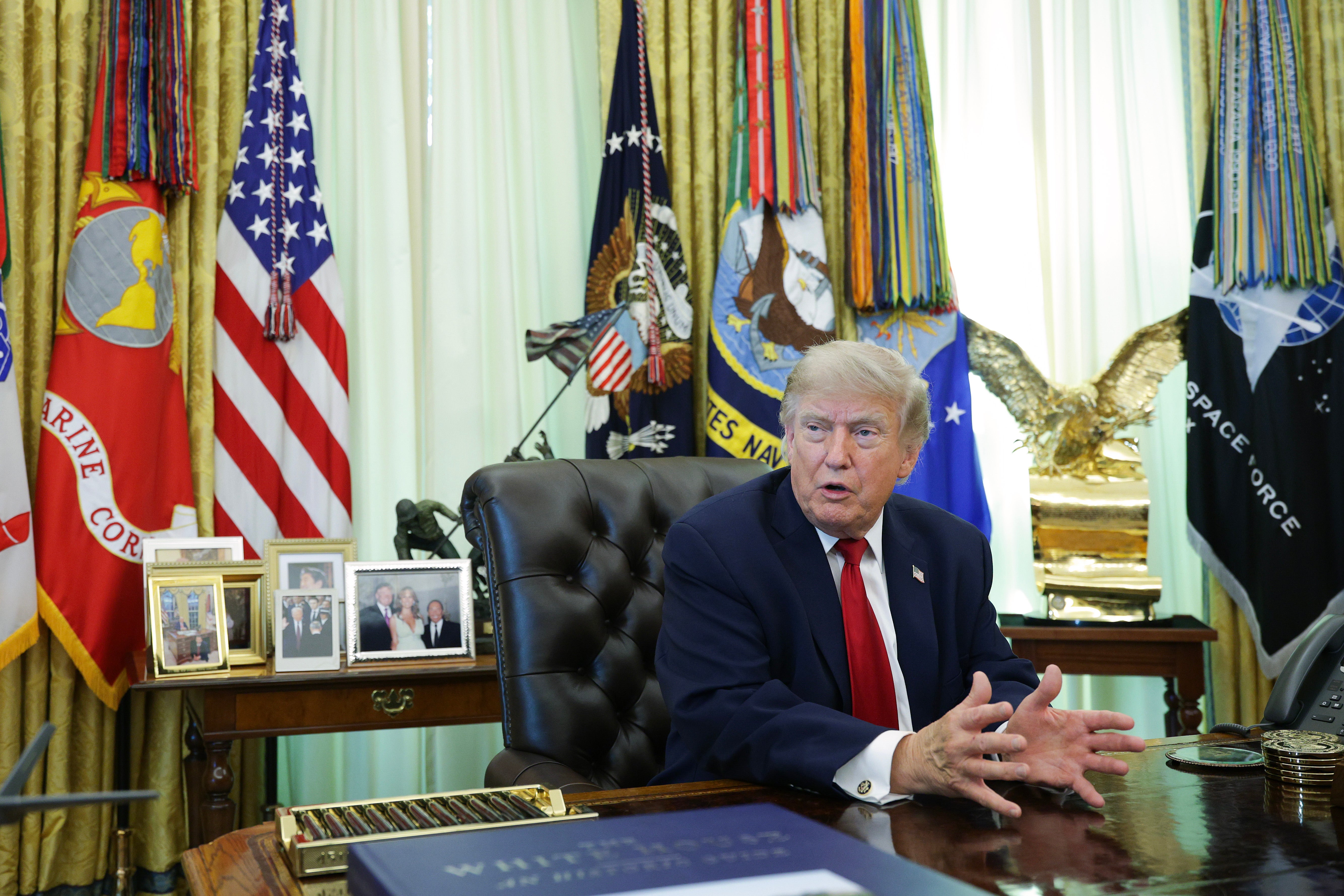 President Donald Trump insisted that his White House bathroom be covered in wall-to-wall carpet, leading to a 'potential mold problem,' according to a new book